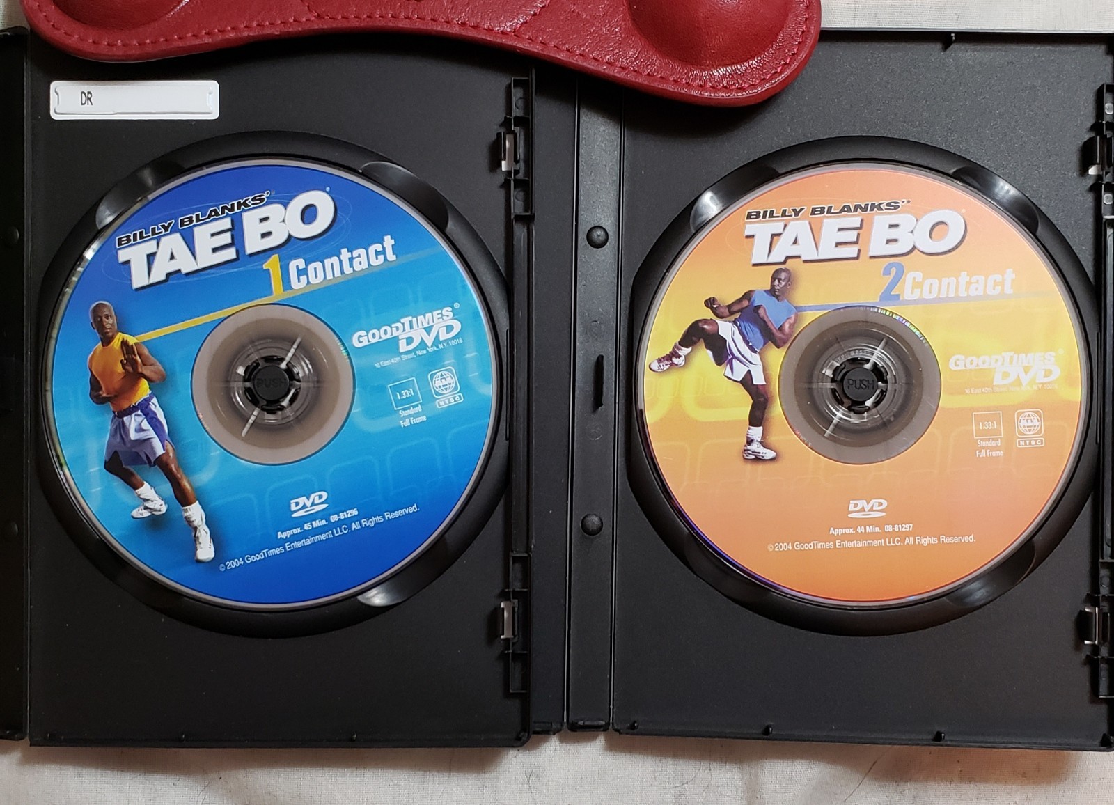 Billy Blanks’ Tae Bo DVDs 1 & 2 Contact 89 Min Total 2003 Good Times