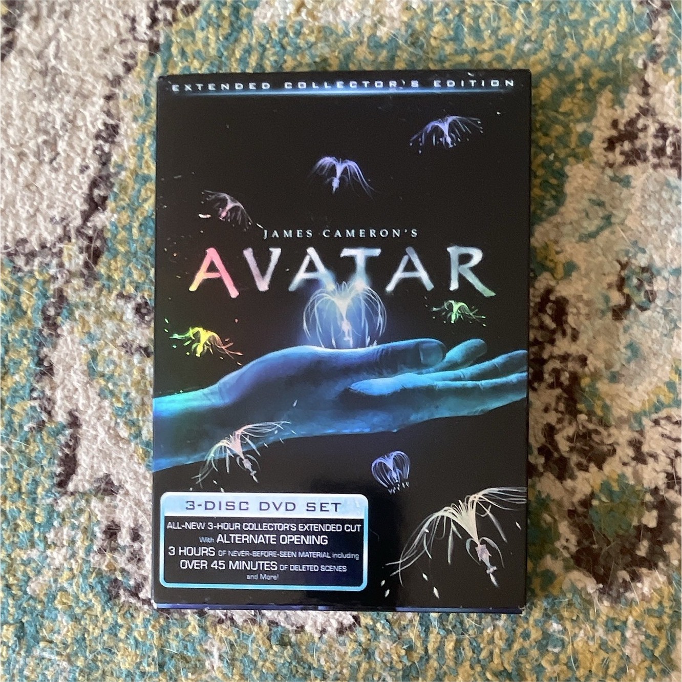 Avatar Extended Collector’s Edition DVD 3-Disc PG-13 2009 NTSC 1.78:1