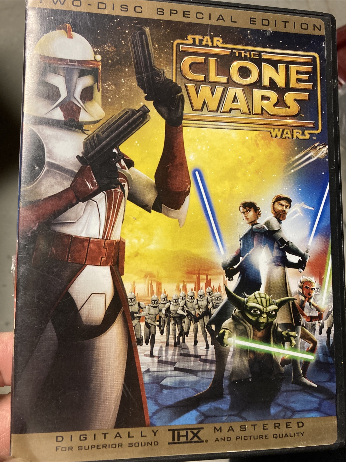 Star Wars The Clone Wars Animated 2-Disc Special Edition DVD-Reg 1-US & Canada