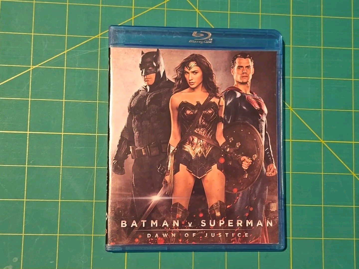 DC Comics Batman vs Superman Dawn of Justice blu ray Henry Cavill Ben Affleck
