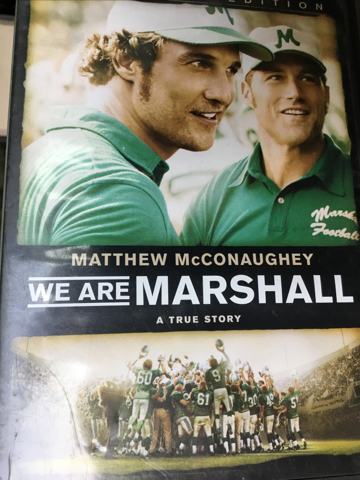 We Are Marshall (DVD, 2006) True Story Mathew McConaughey Drama 131min