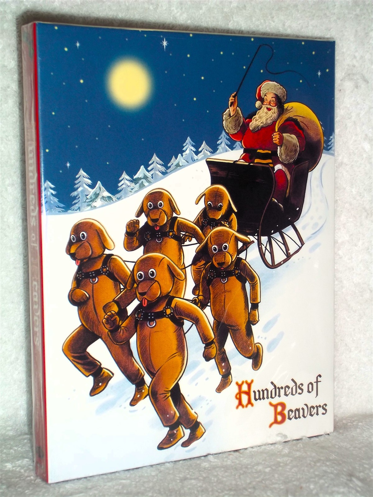 Hundreds of Beavers Limited Christmas Slipcover (Blu-ray 2025) zany funny comedy