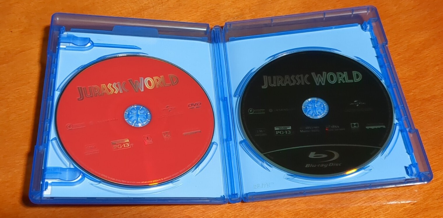 Jurassic World blu-ray Chris Pratt Bryce Dallas Howard Colin Trevorrow