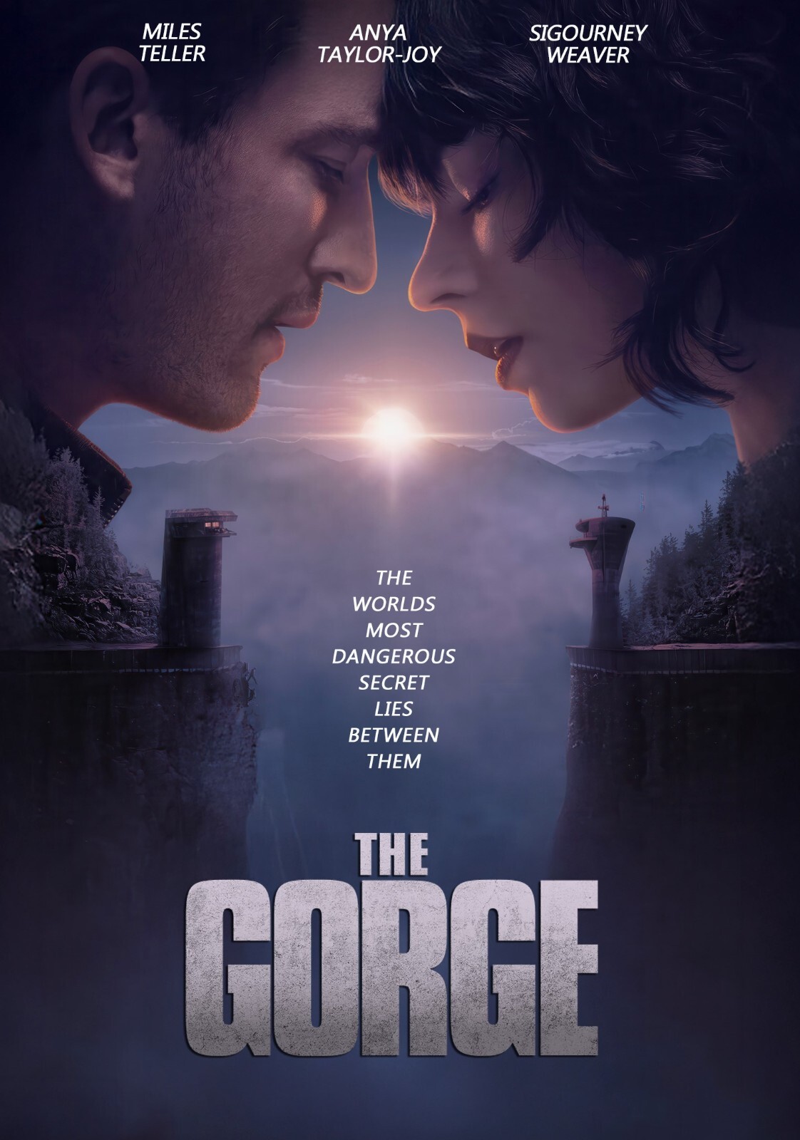 Brand New The Gorge (2025) DVD Sealed
