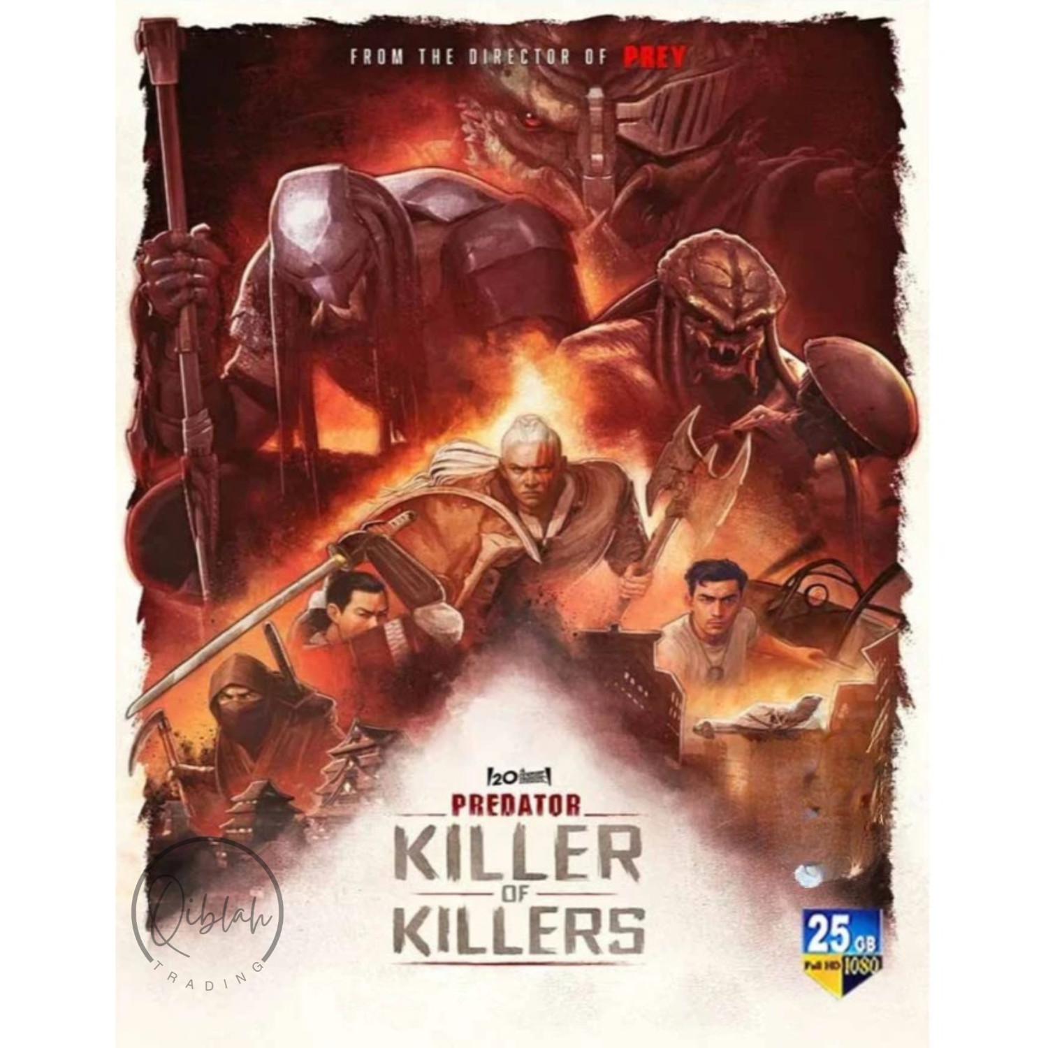 Predator Killer of Killers 2025 Custom Blu-Ray | Animated Action 1080p