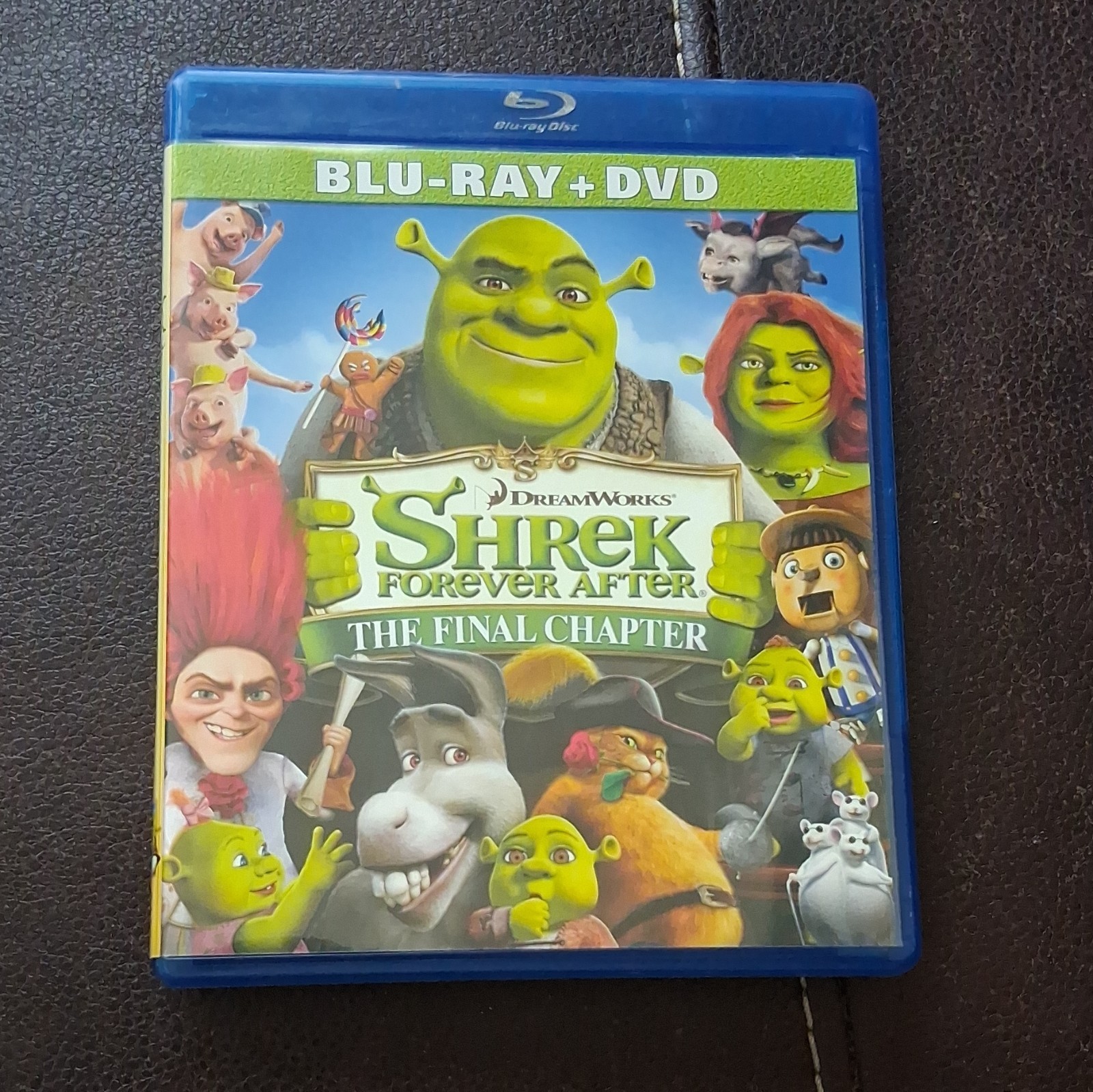 DreamWorks Animation SKG Shrek Forever After Blu-ray DVD Widescreen Deleted Sce…