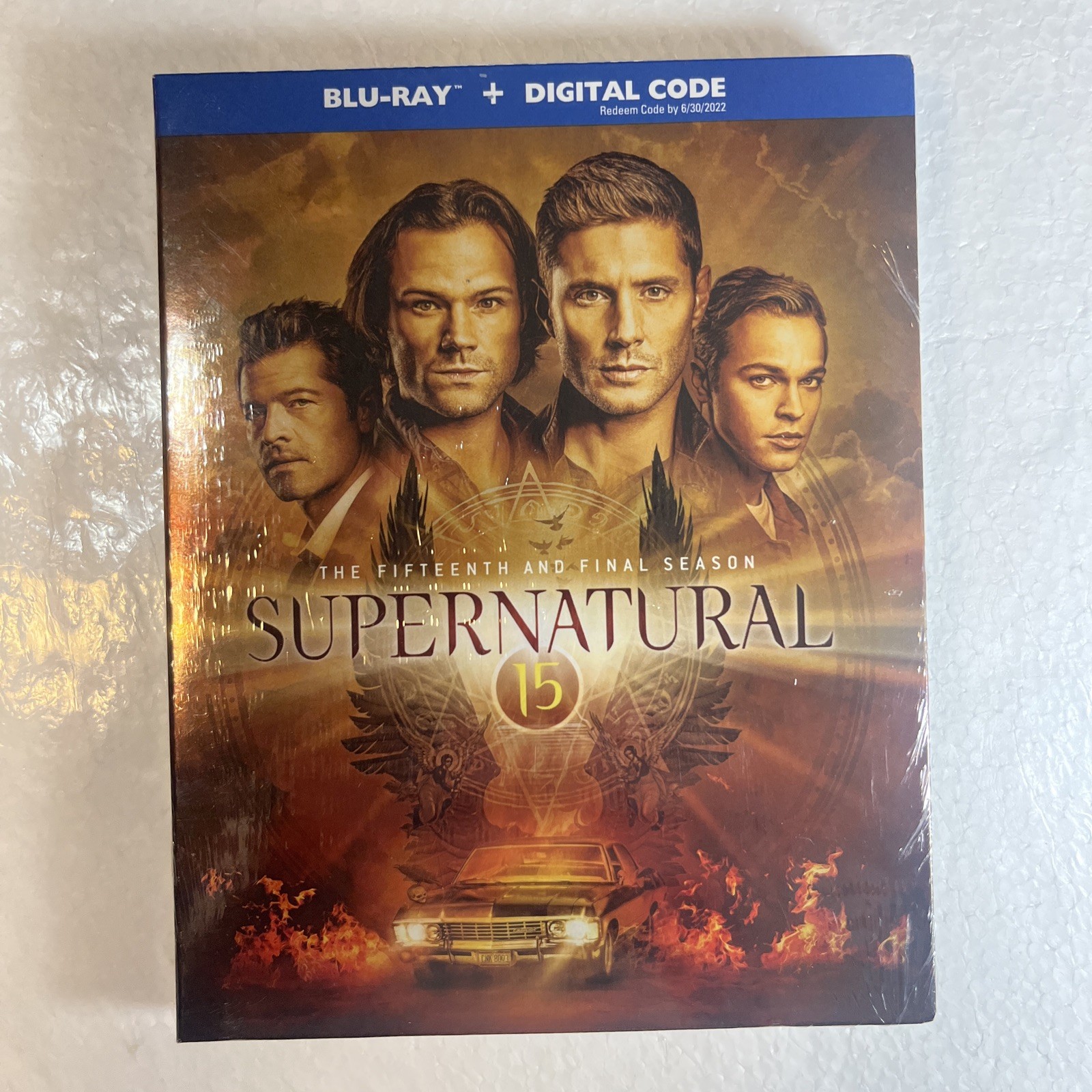 Supernatural The Complete Fifteenth Season Blu-ray Jared Padalecki NEW
