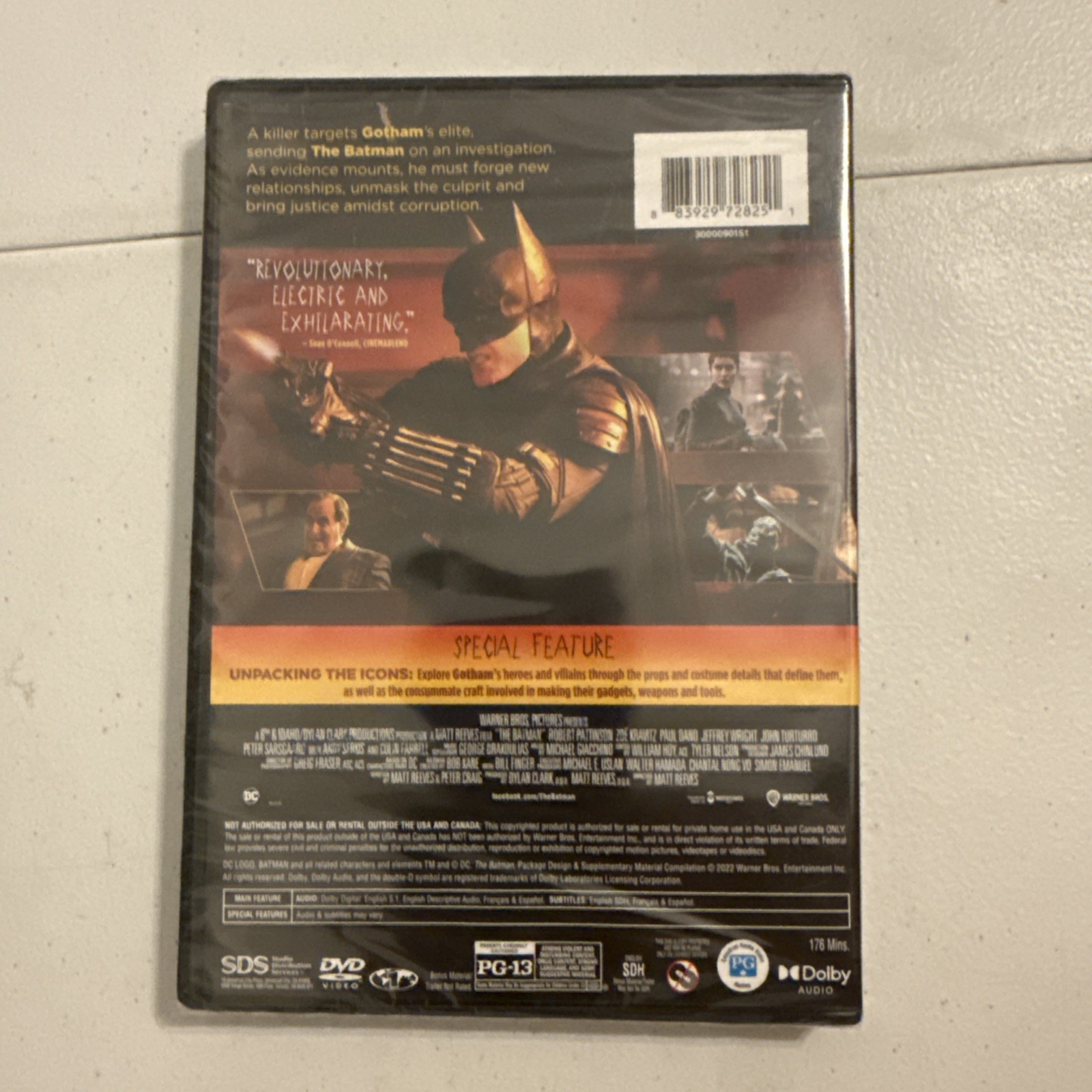 NEW/SEALED The Batman (DVD, 2022)