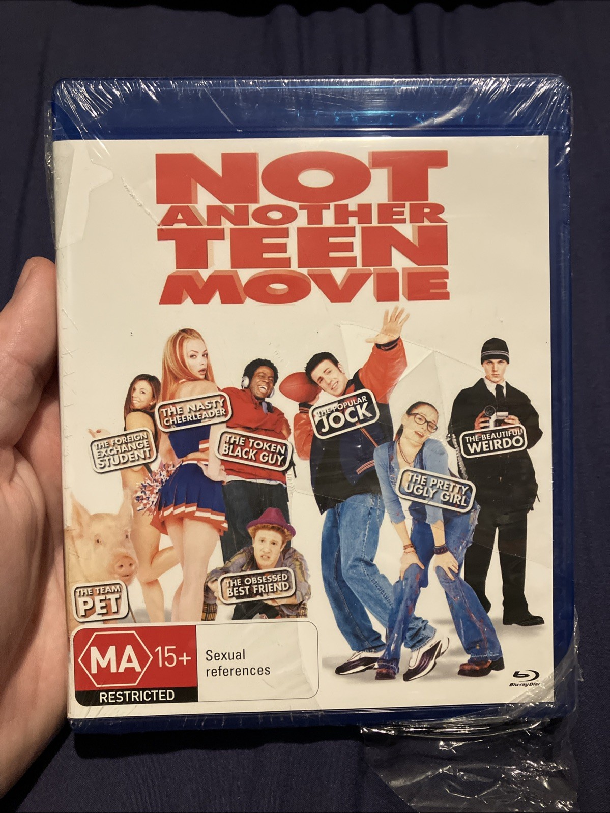 Not Another Teen Movie BLU RAY UNRATED EXTENDED CUT 100 MIN PRESSED REGION B NEW