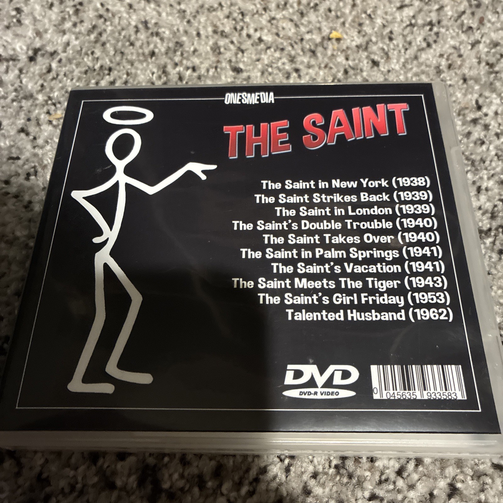 THE SAINT FILMS COLLECTION – 5 DVD-R – 9 MOVIES – 1938-1954