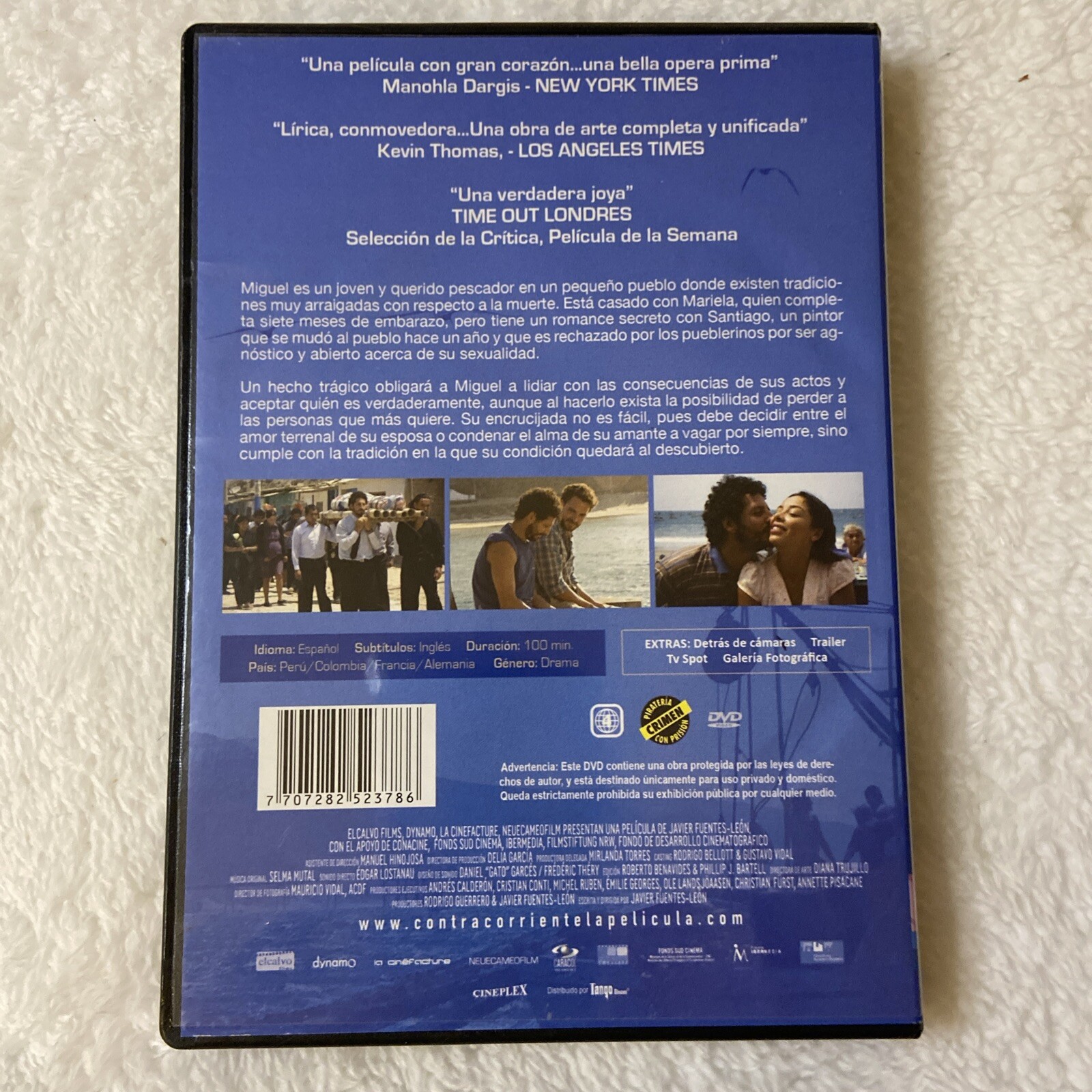 Undertow Contracorriente Dvd 2011 Sundance Award Winner Foreign Spanish