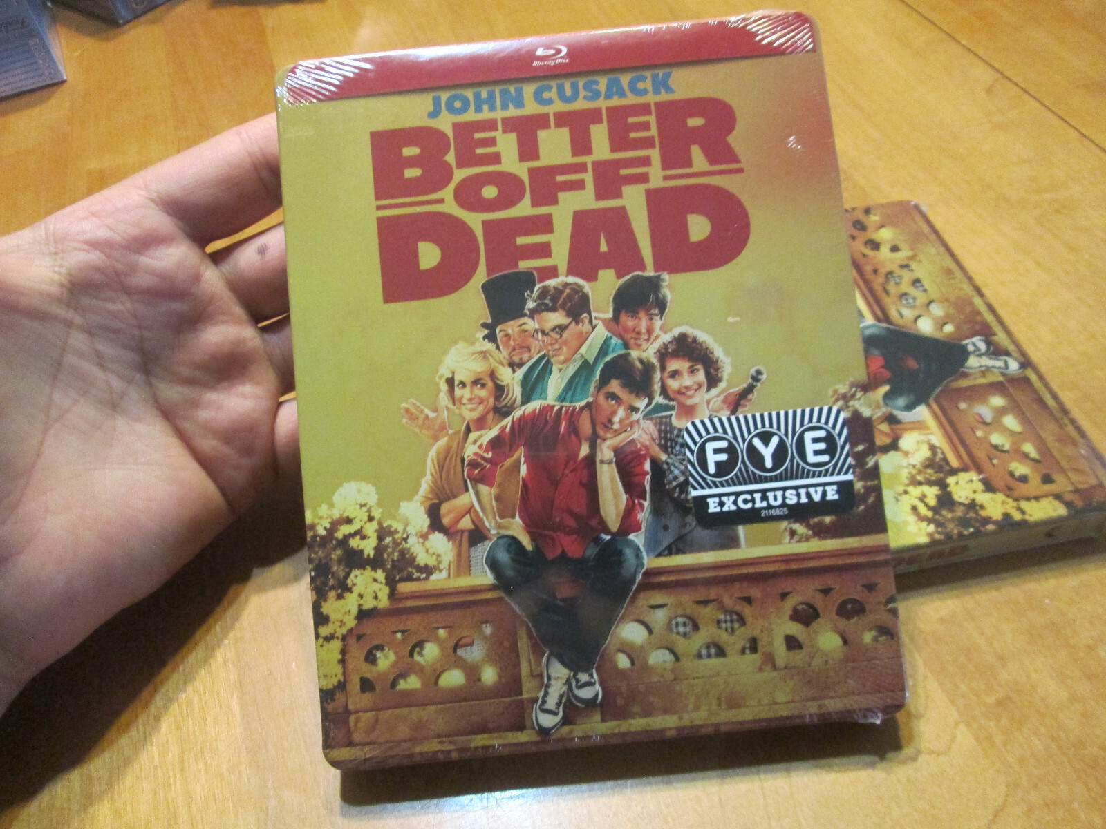 BETTER OFF DEAD (1985) – BLU-RAY Steelbook – New & Sealed – John Cusack NEW FYE
