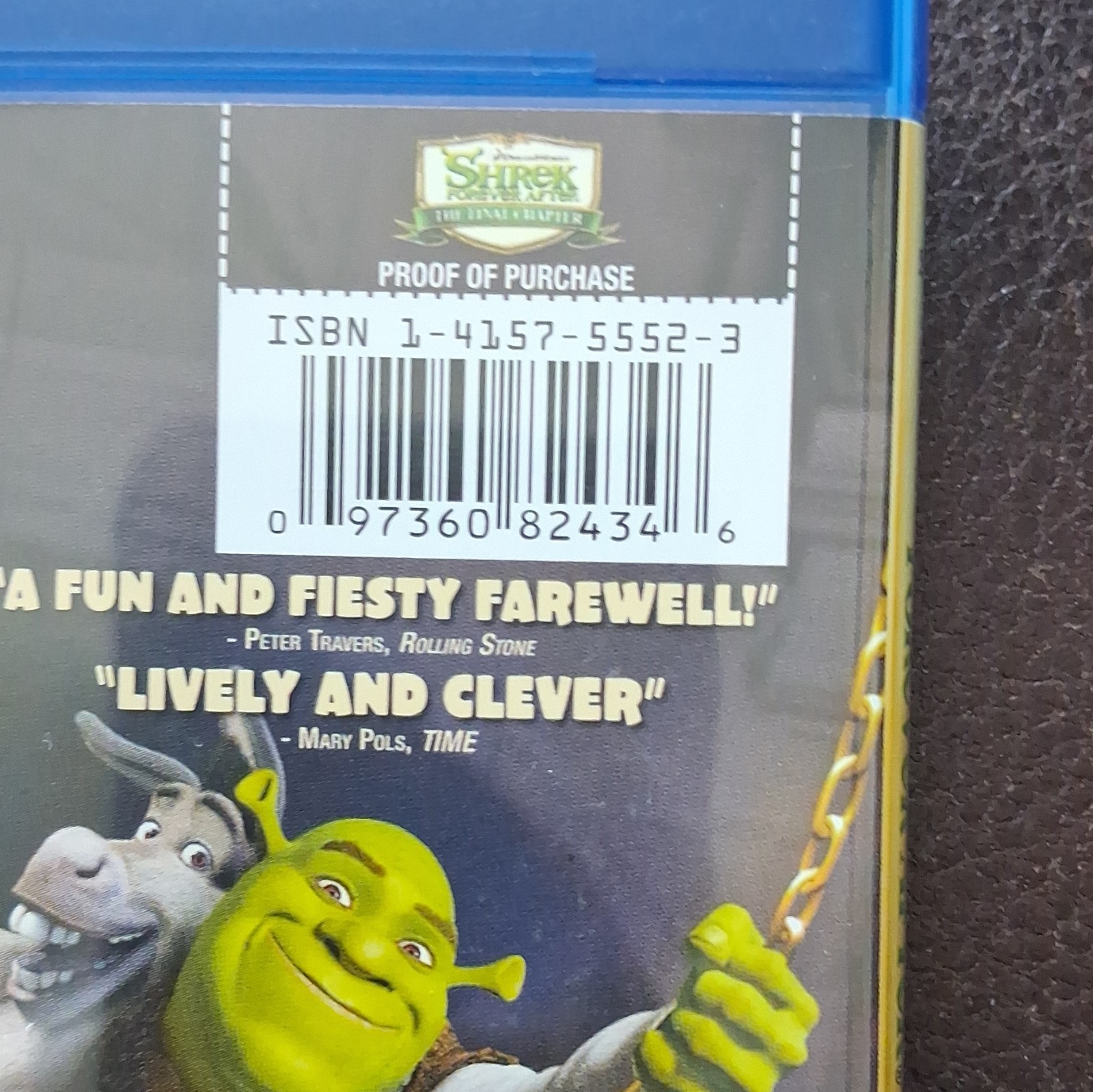 DreamWorks Animation SKG Shrek Forever After Blu-ray DVD Widescreen Deleted Sce…