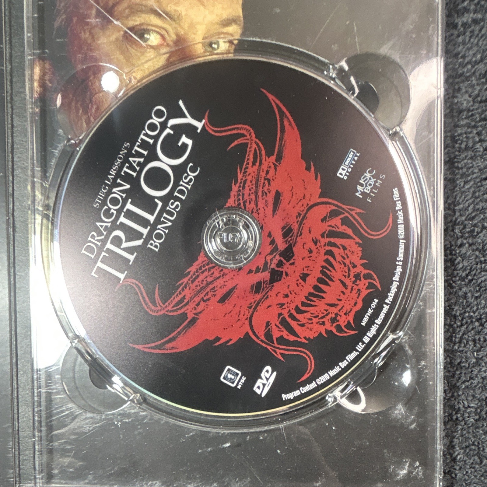 Music Box Films Dragon Tattoo Trilogy Bonus Disc DVD Widescreen NTSC R