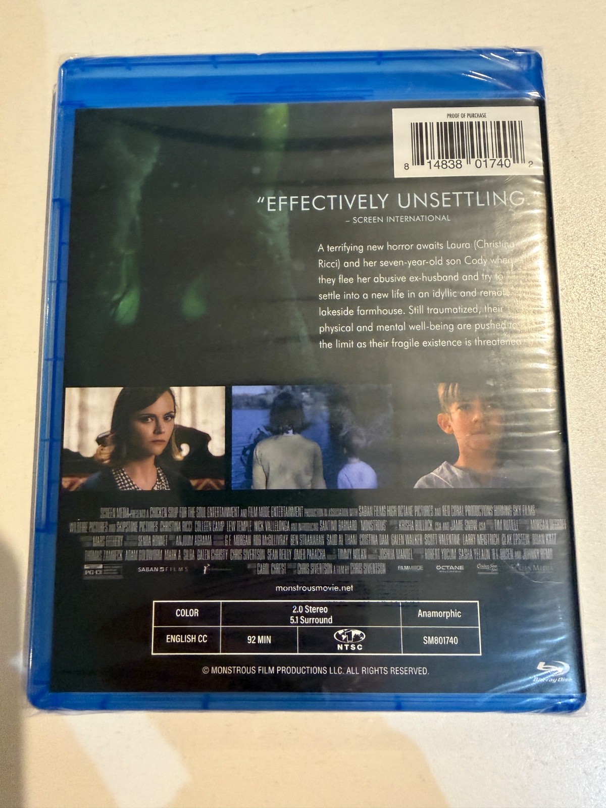 Monstrous – Blu-ray – Brand New Sealed