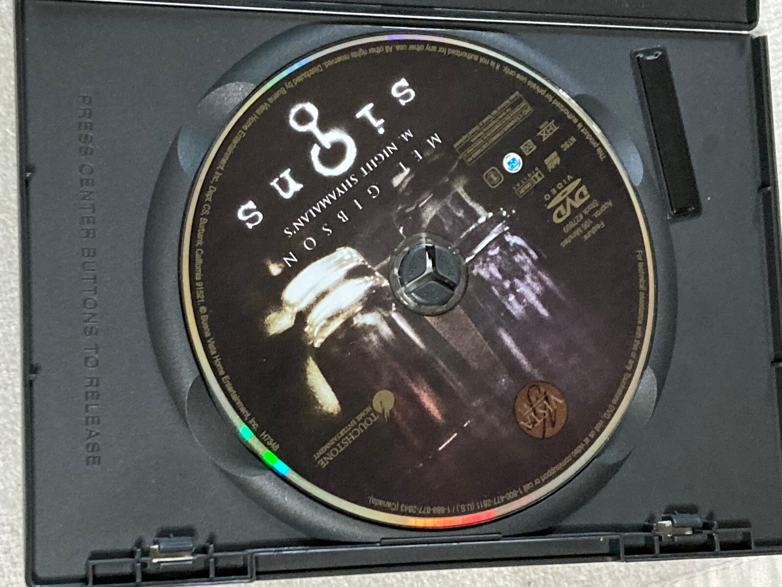 Signs DVD 2002 Widescreen Edition 1.85:1/16:9