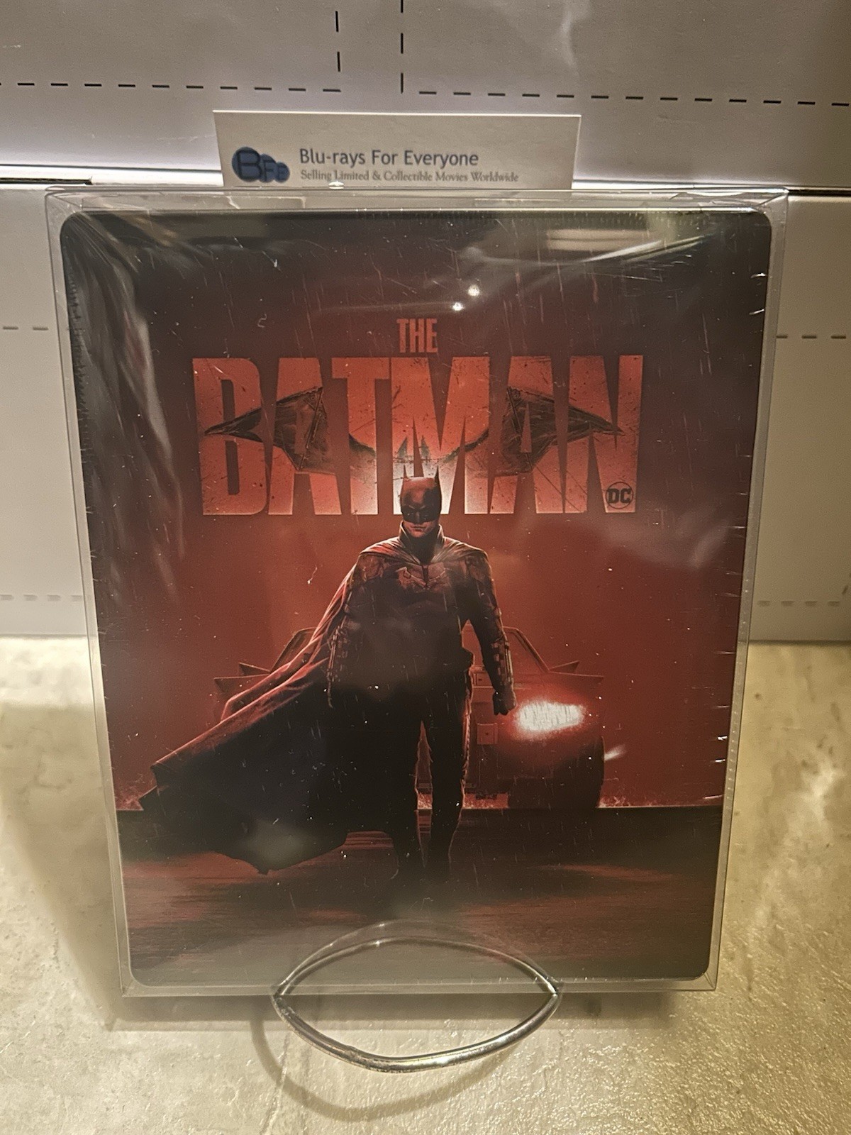 DC The Batman 4K SteelBook Head Lights Edition UHD Blu-ray (Czech)[2022] No Dent