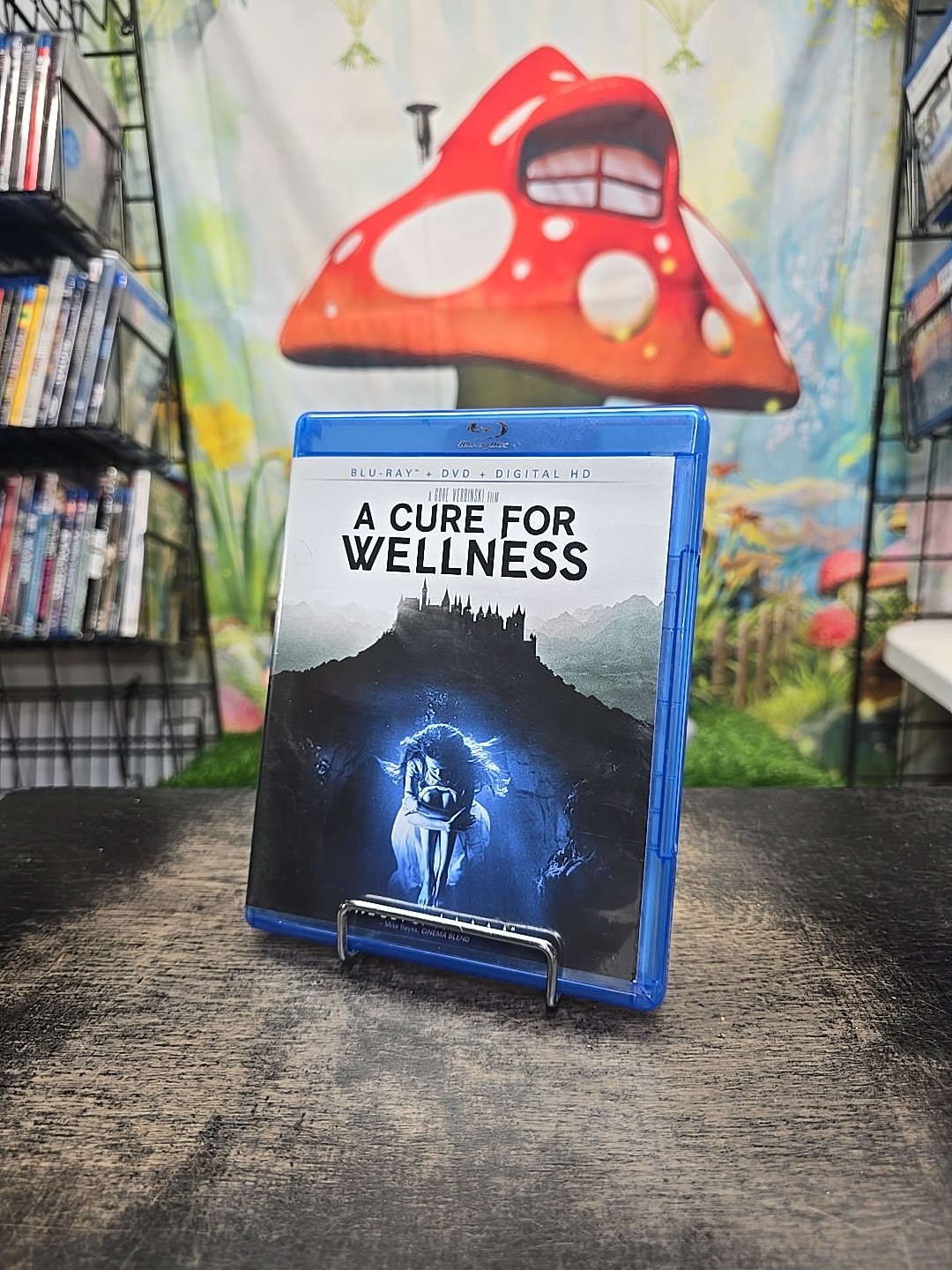 A Cure for Wellness (2017) Blu Ray & DVD Mia Goth Horror