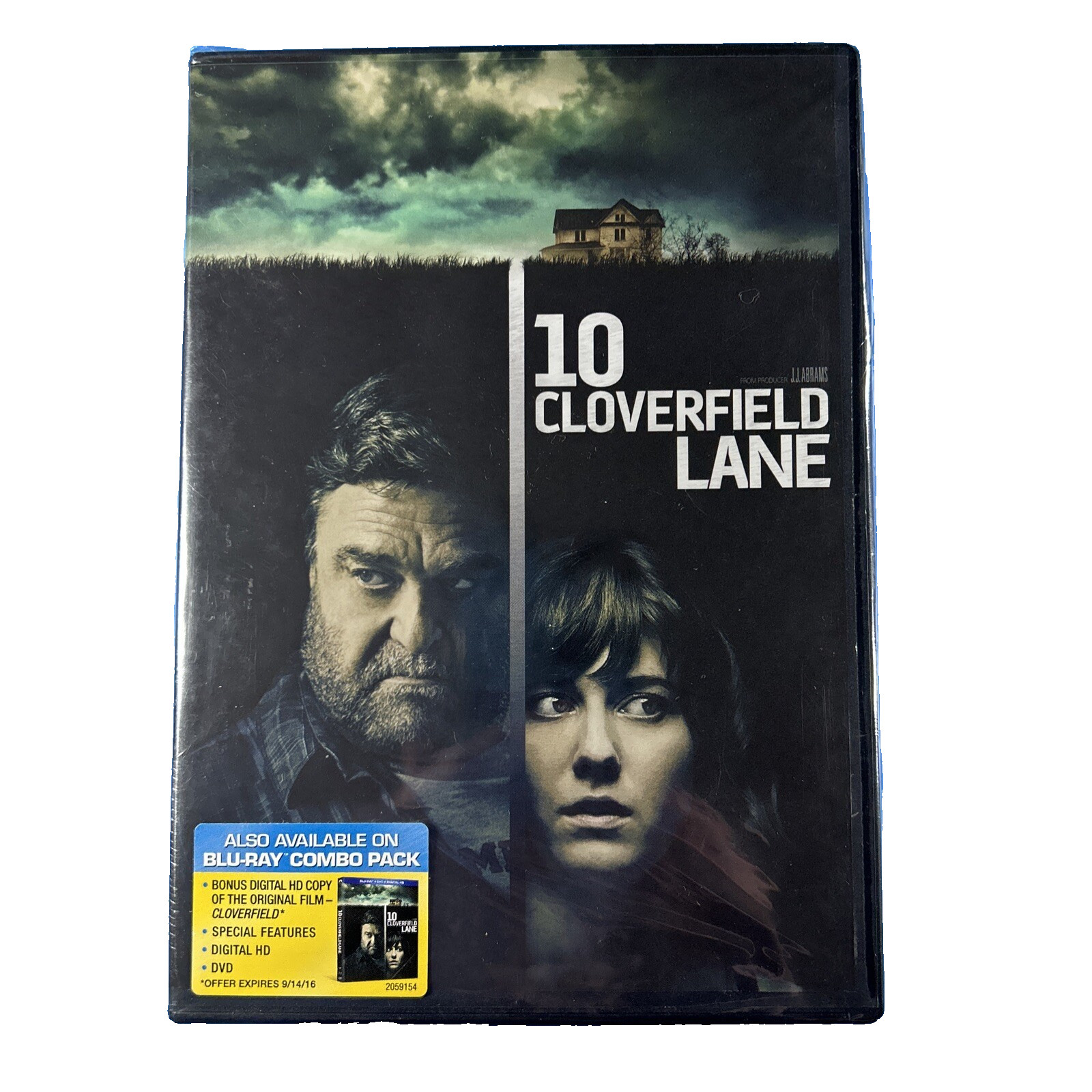 10 Cloverfield Lane DVD 2016 Psychological Sci-fi Horror John Goodman