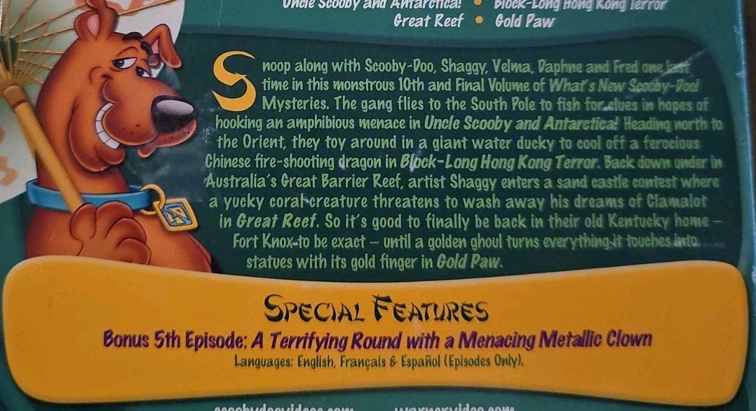 What’s New Scooby Doo? Monstrous Tails – 4 TV Episodes