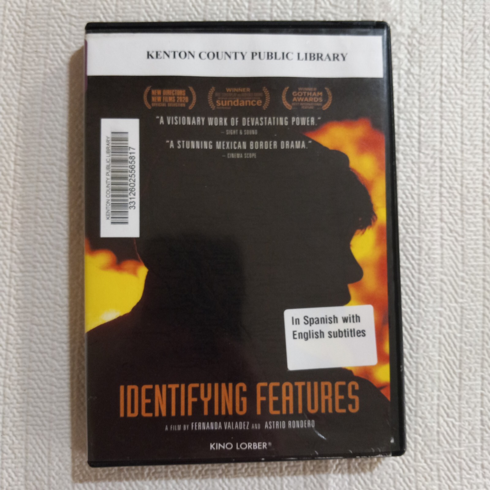Identifying Features (DVD, 2020, SPANIISH WITH ENGLISH SUBTITLES, 99 min. Wide)