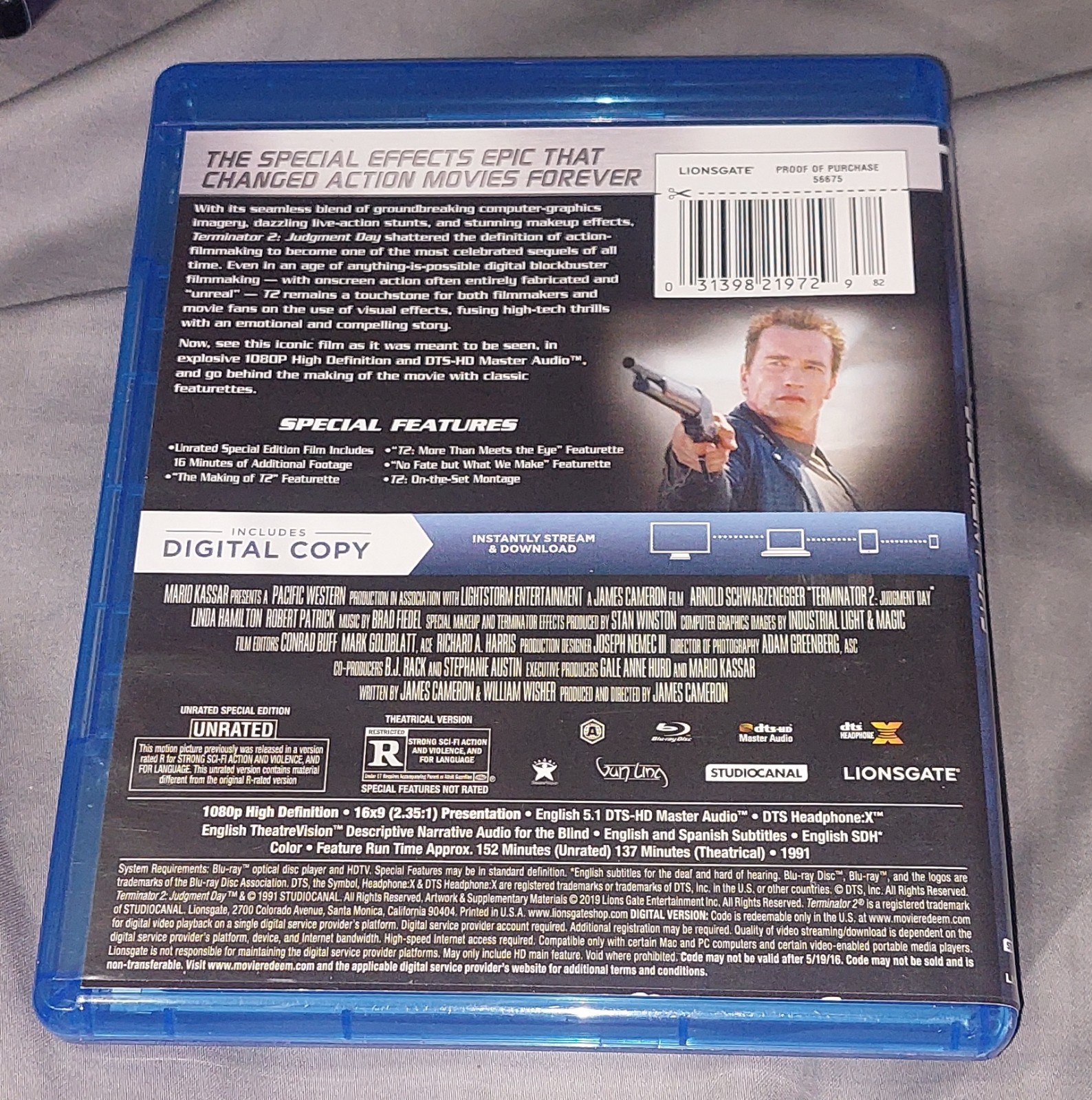 Terminator 2: Judgment Day [Blu-ray]