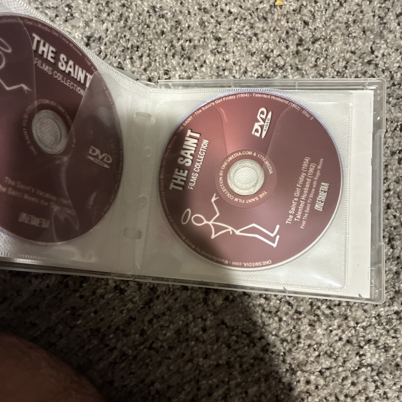 THE SAINT FILMS COLLECTION – 5 DVD-R – 9 MOVIES – 1938-1954