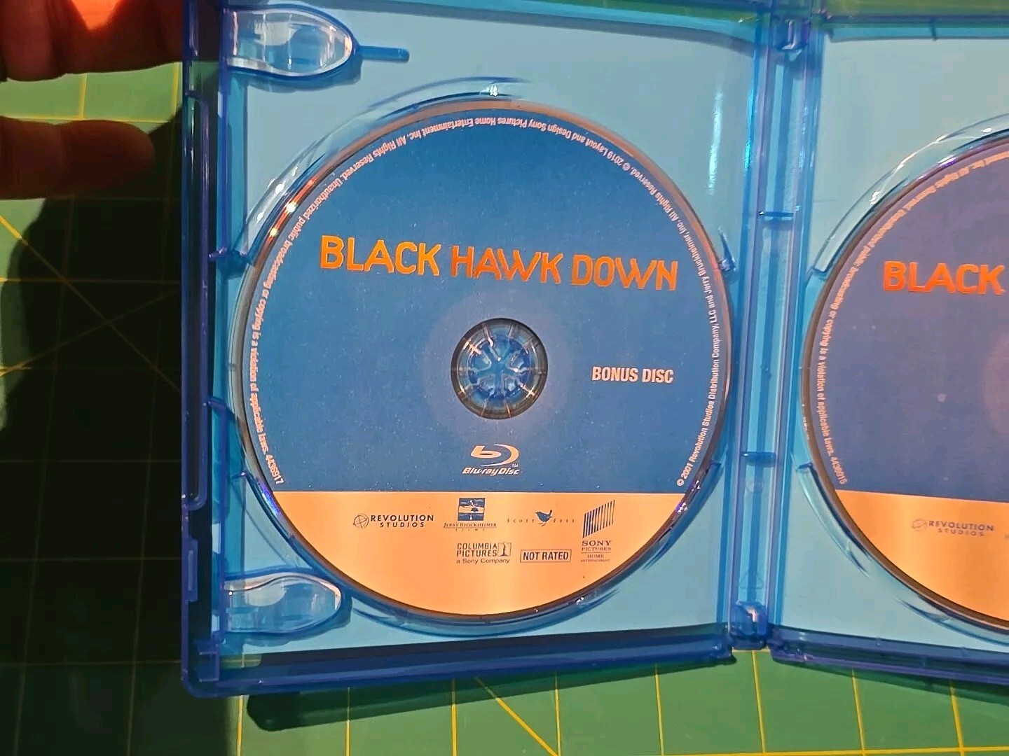 Black Hawk Down 2 Disc blu ray Movie Josh Hartnett Tom Sizemore Eric Bana