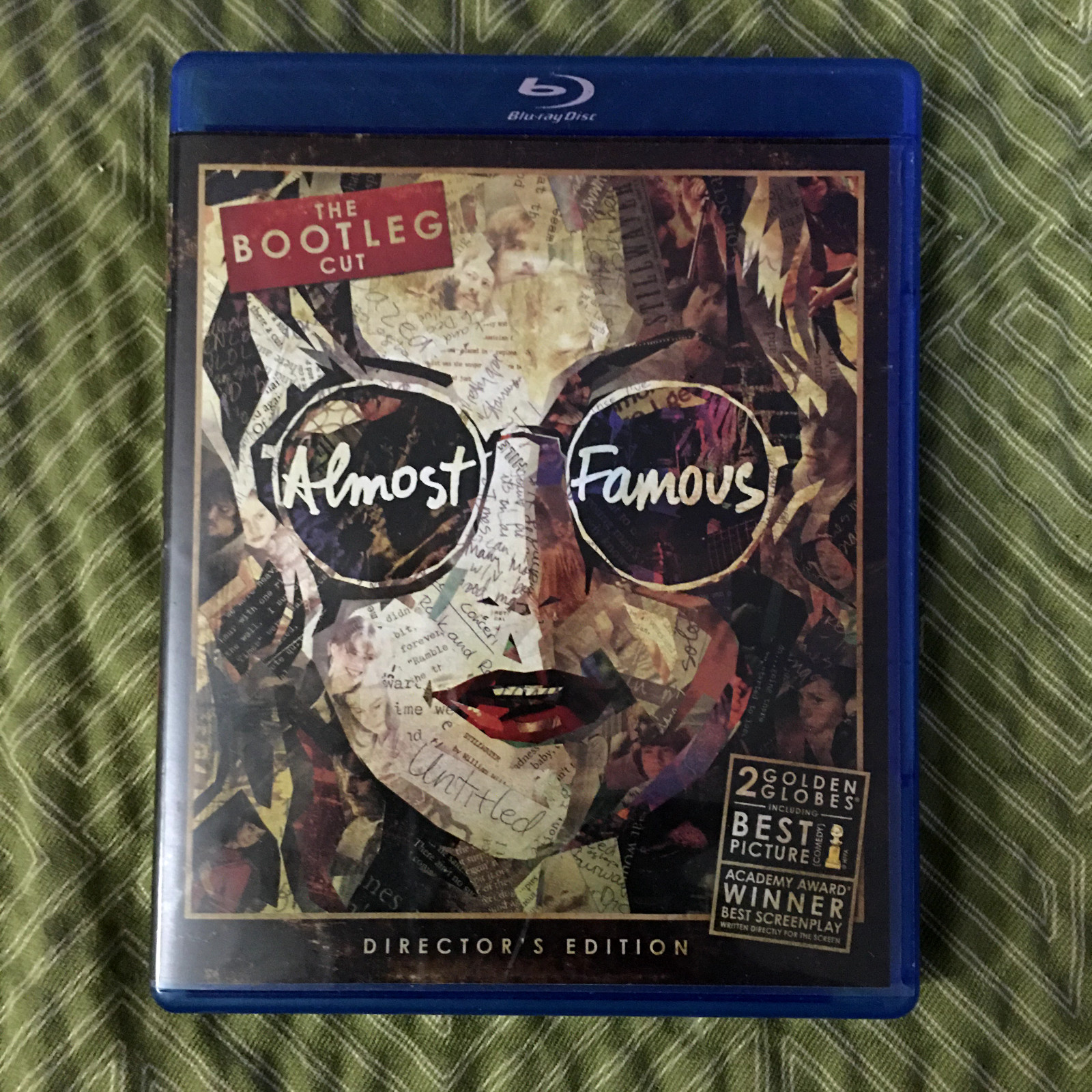 Almost Famous [Blu-ray] in Very Good USED CONDITION Cameron Crowe Kate Hudson