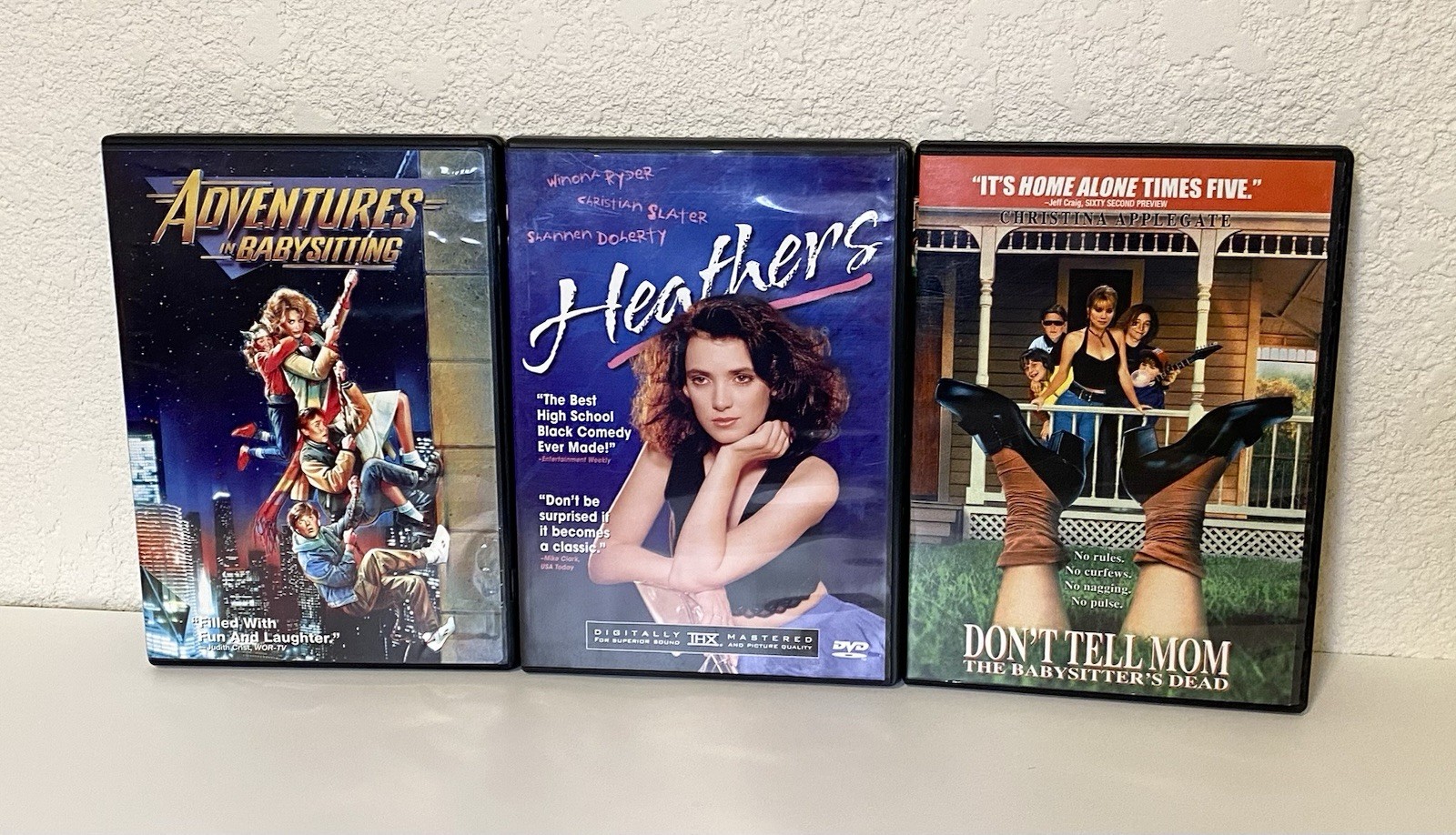 1980’s & 90s Cult Classic Films on DVD, Lot Of 8 Heathers, Teen Witch