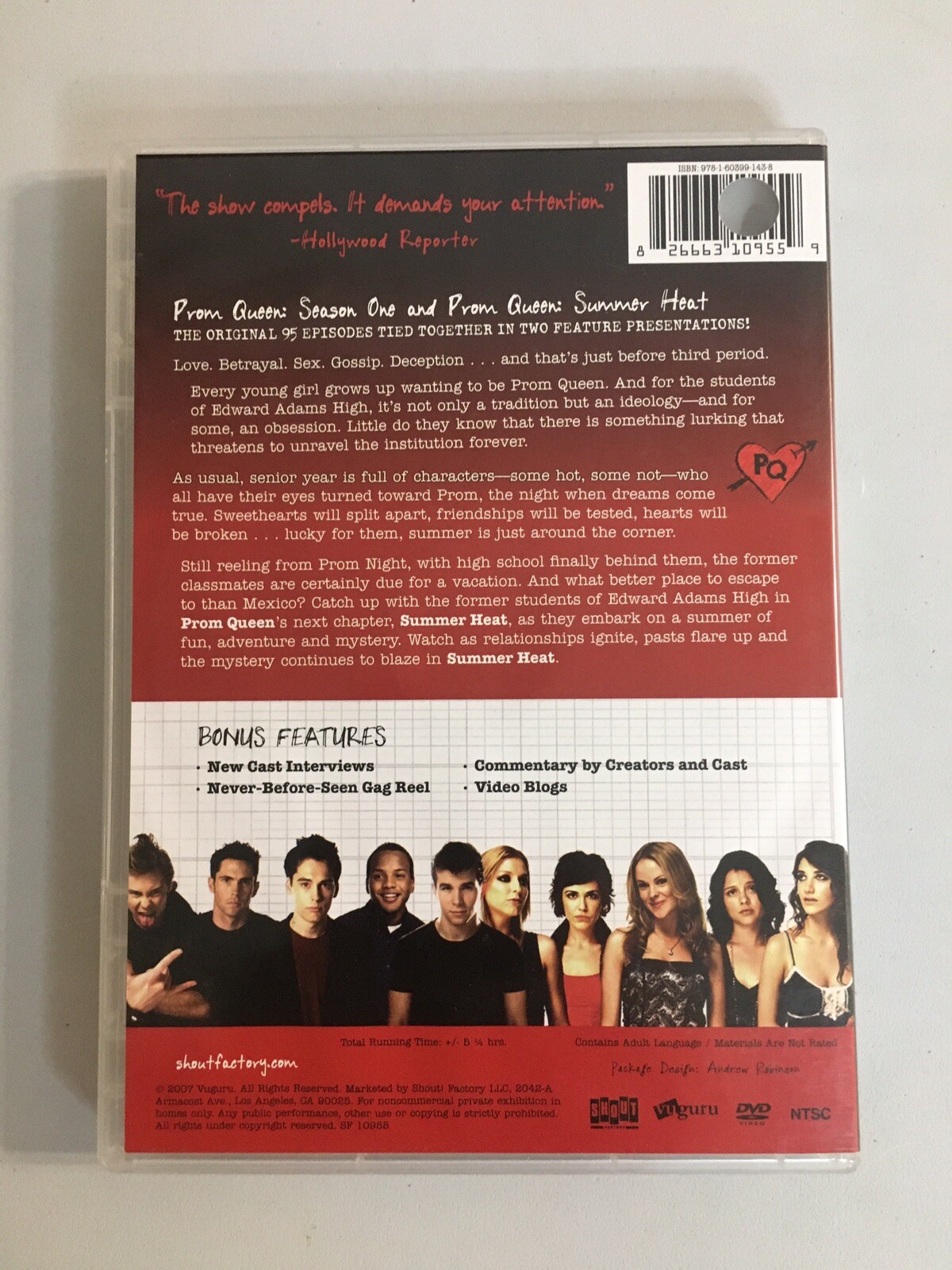 Prom Queen (Shout Factory DVD, 2008, 2-Disc Set)