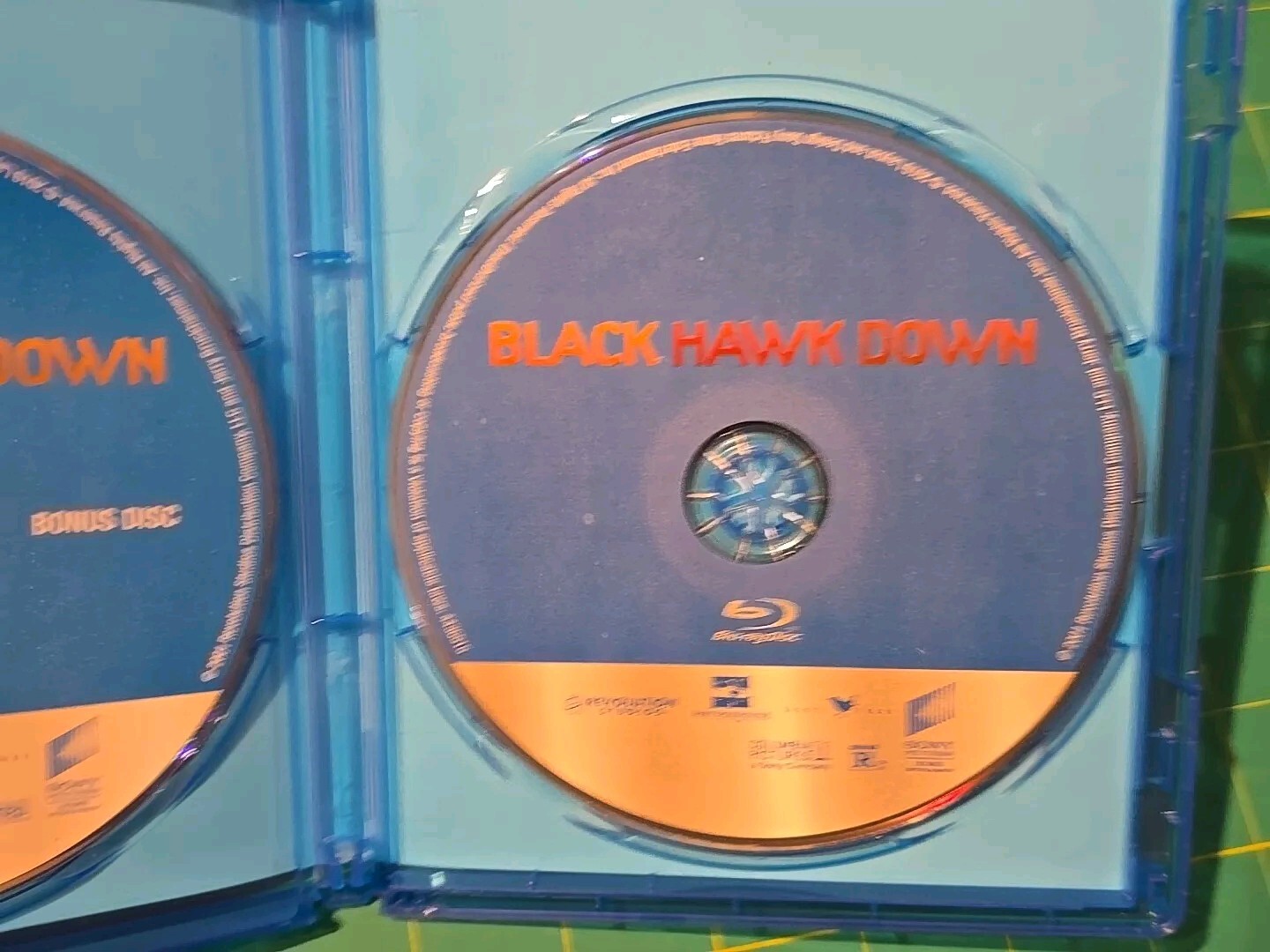 Black Hawk Down 2 Disc blu ray Movie Josh Hartnett Tom Sizemore Eric Bana
