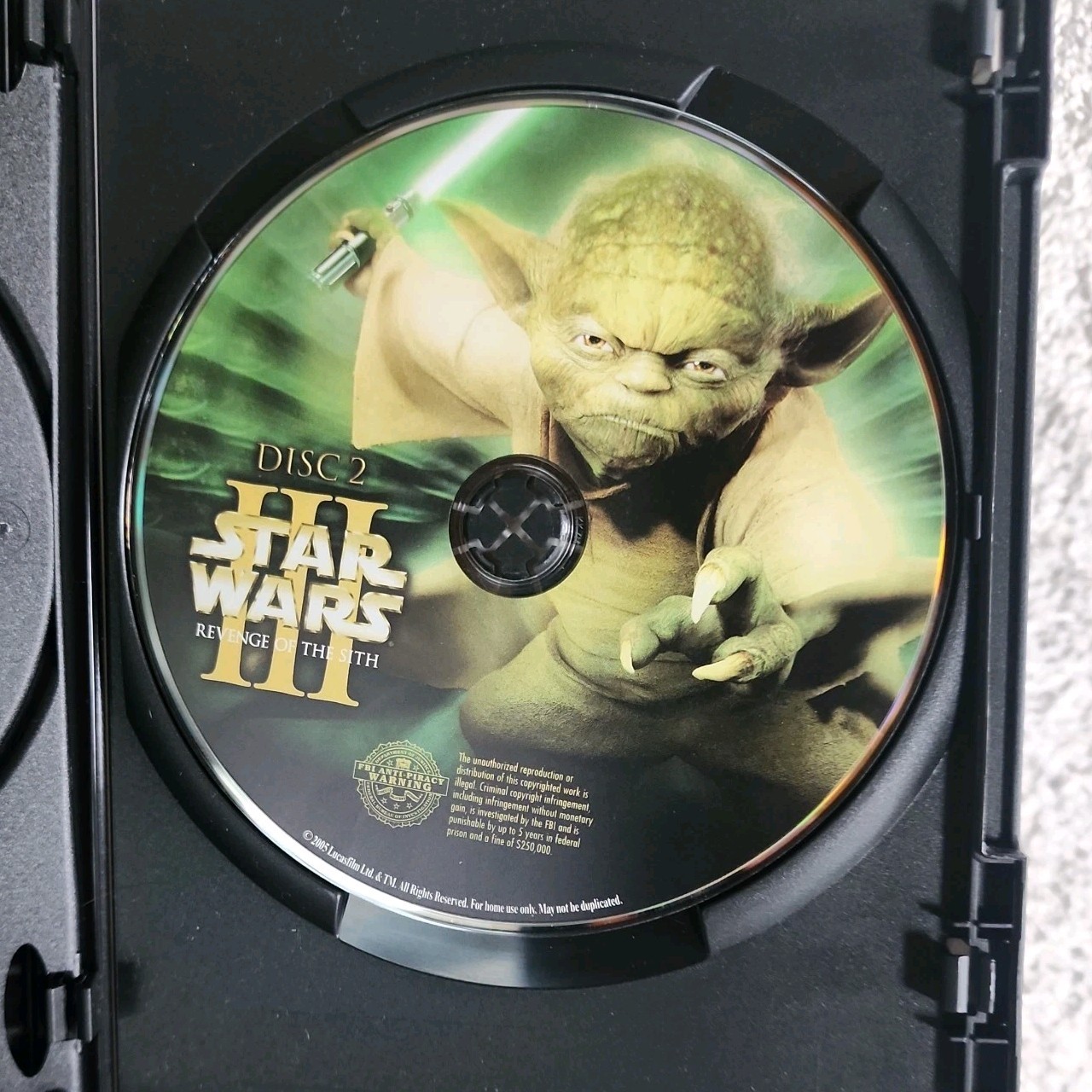 Star Wars: Episode III – Revenge of the Sith ABIS (DVD, 2005, 2-Disc Set) T10