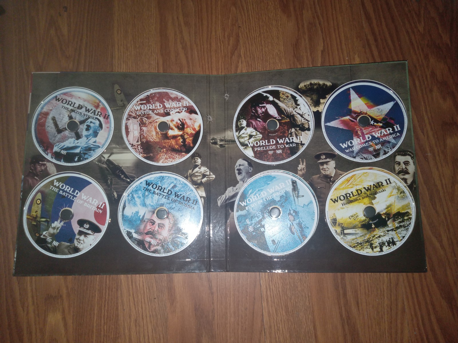 World War II 8 DVD Box Set Documentary History Military/War English NTSC