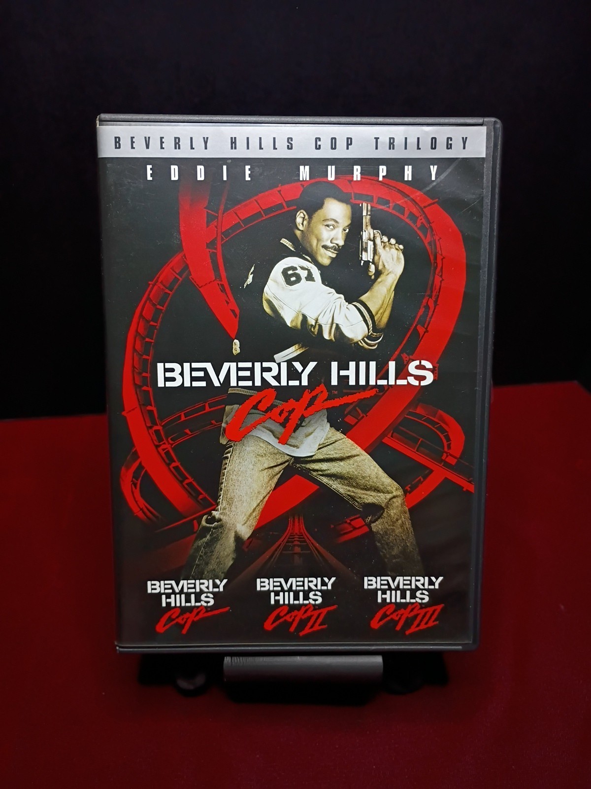 Beverly Hills Cop Trilogy Eddie Murphy DVD 1 2 3 II III Used Very Good