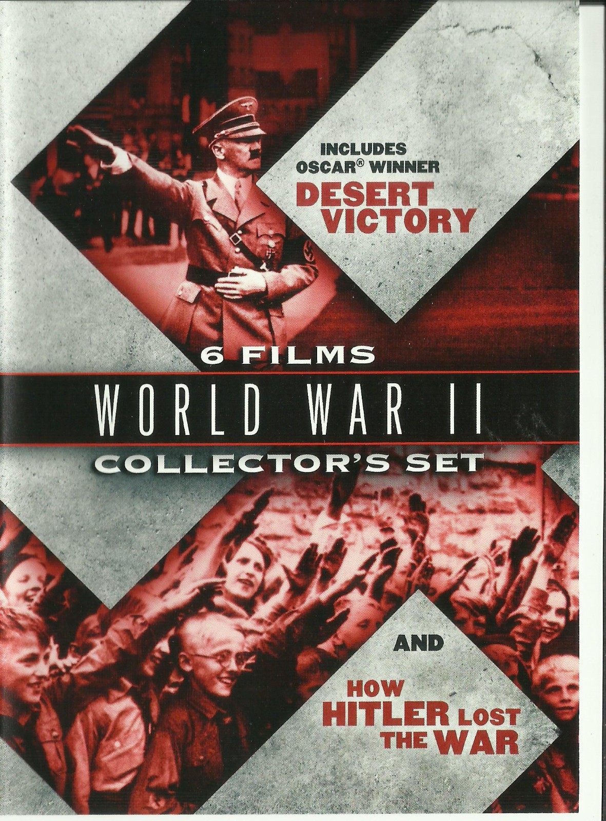 World War II Collector’s Set, 6 Films Desert Victory and How Hitler Lost the War