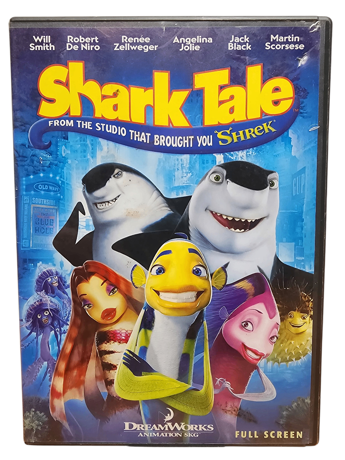 Shark Tale DVD 2004 Full Screen Will Smith Robert De Niro Jack Black