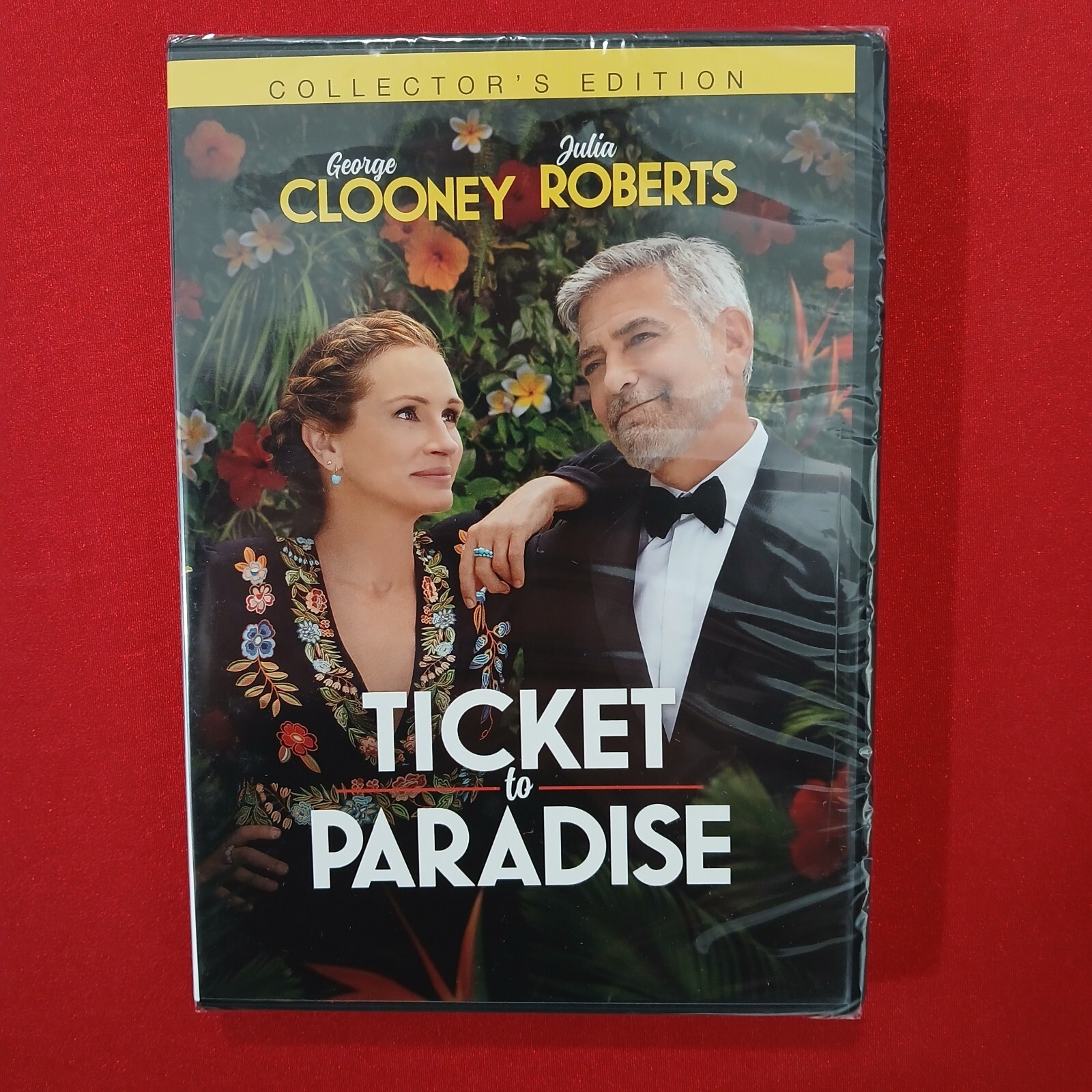 Ticket to Paradise Collector’s Edition (DVD, 2022) Brand New