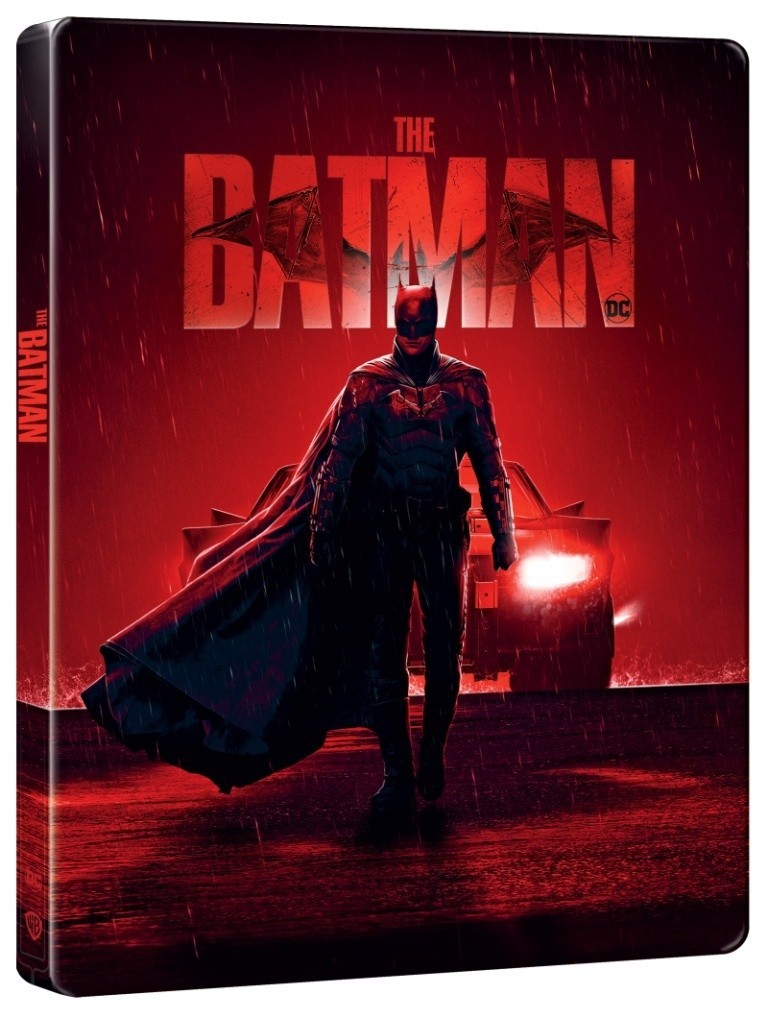 DC The Batman 4K SteelBook Head Lights Edition UHD Blu-ray (Czech)[2022] No Dent
