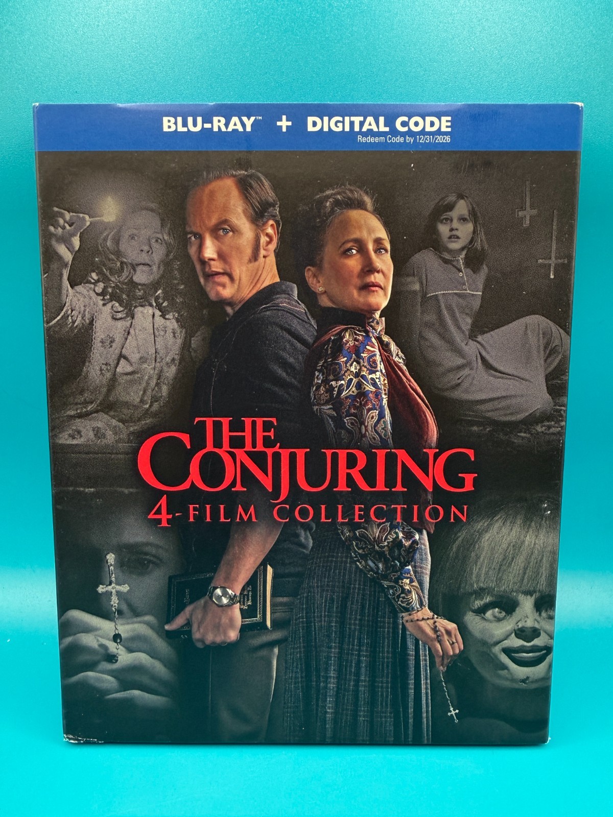 The Conjuring 4-Film Collection (Blu-ray & Digital) w/ Slipcover