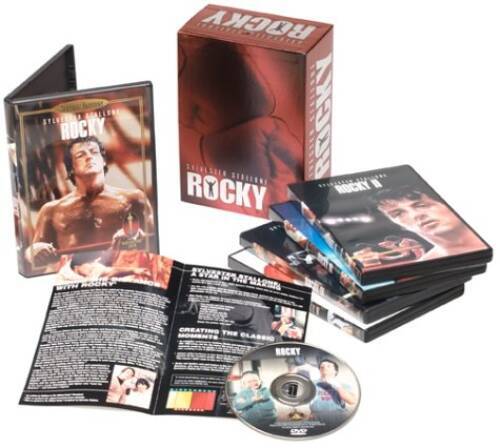 Rocky (Five-Disc Boxed Set) – DVD – GOOD