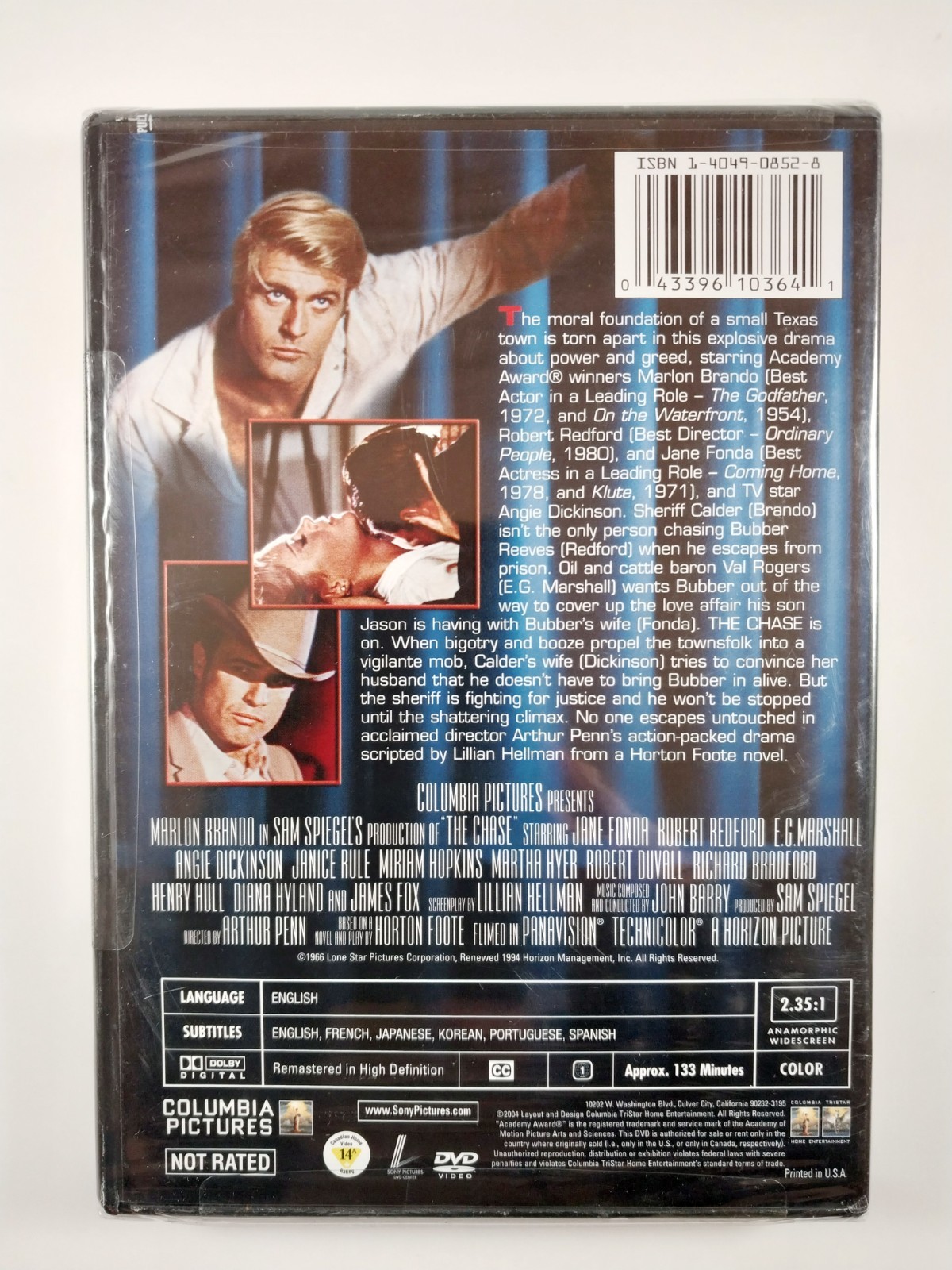 The Chase (1966) Widescreen 2.35:1 (DVD, 2010) 10364 – Sealed