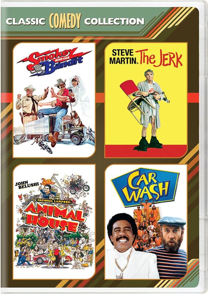 Classic 1970 Comedy Collection Animal House Car Wash Smokey Jerk (DVD) BRAND NEW