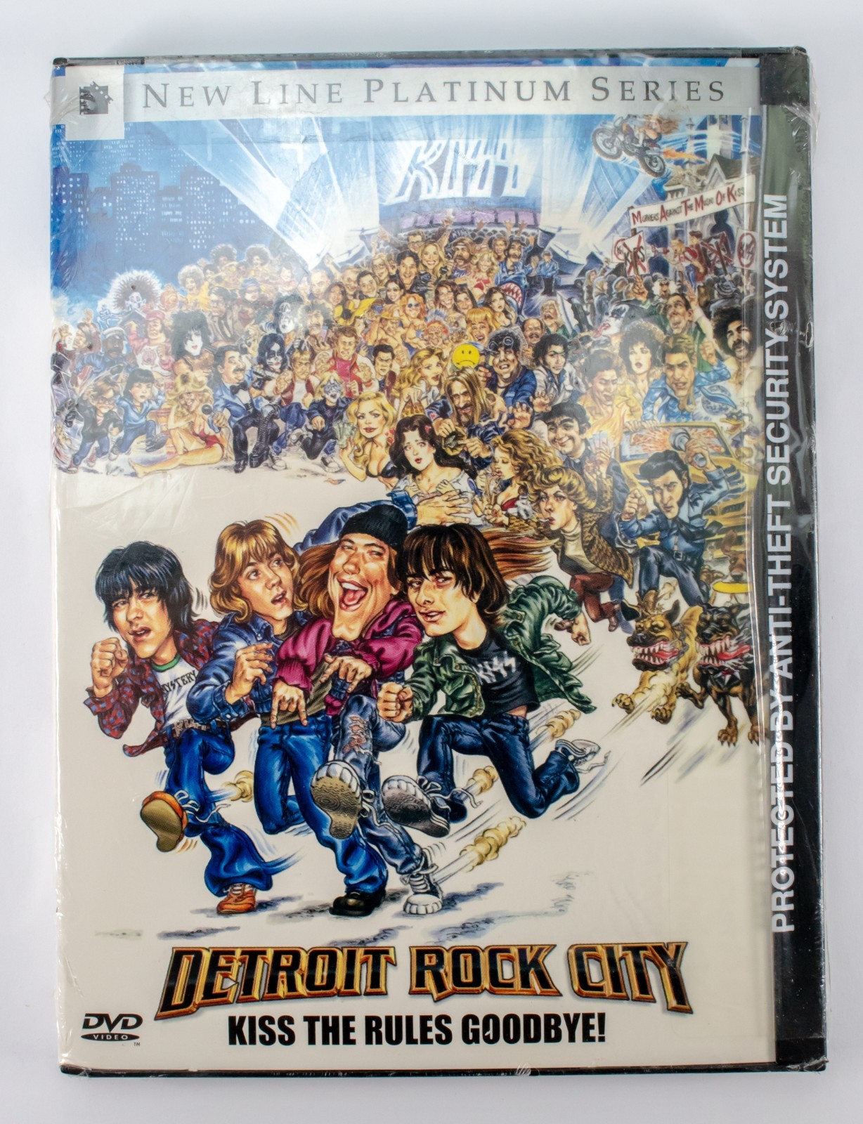 Detroit Rock City DVD Movie Kiss Band Members Cameo & Commentary NEW SEALED