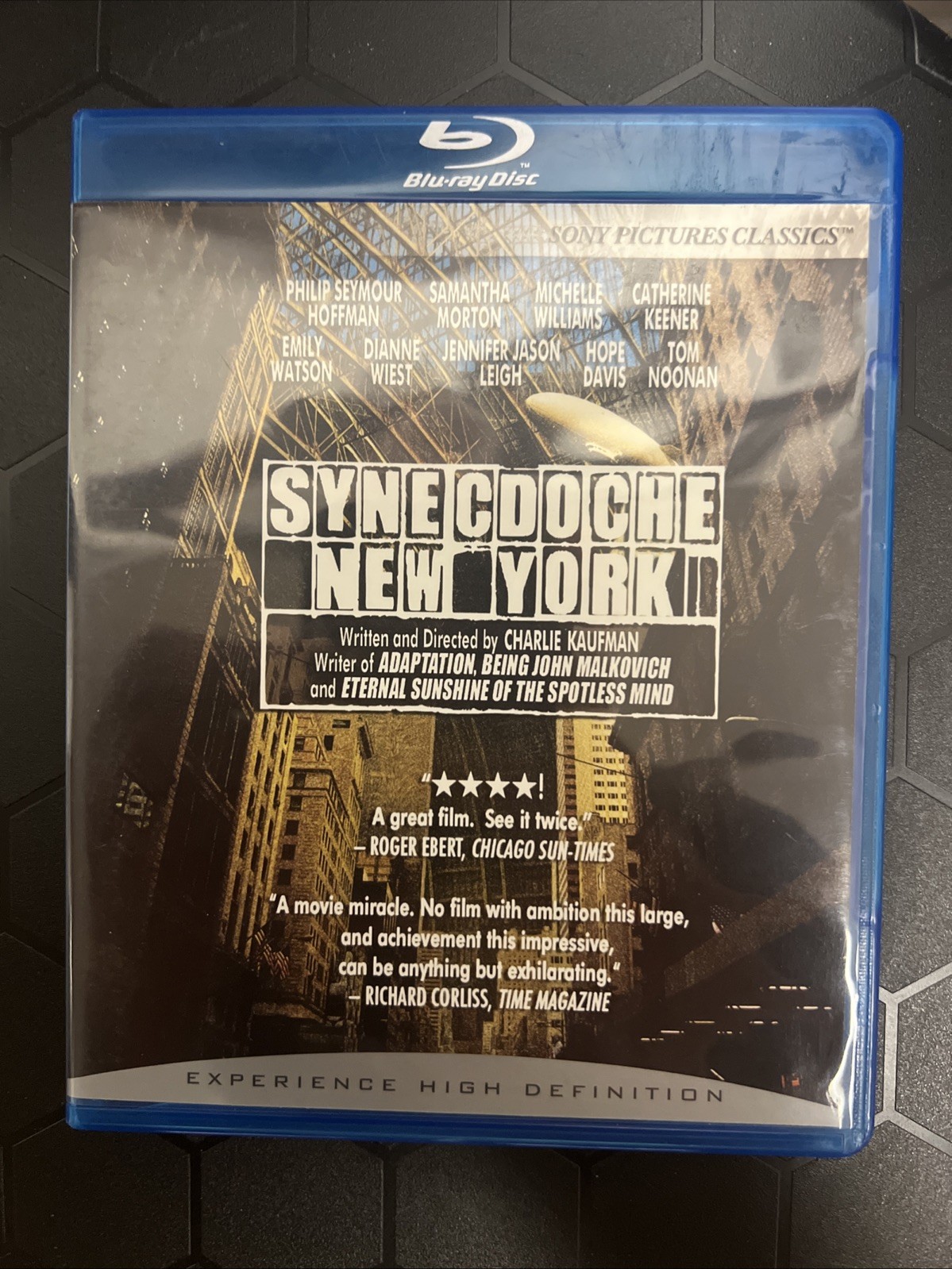 Synecdoche, New York (Blu-Ray, 2008) Charlie Kaufman OOP Philip Seymour Hoffman