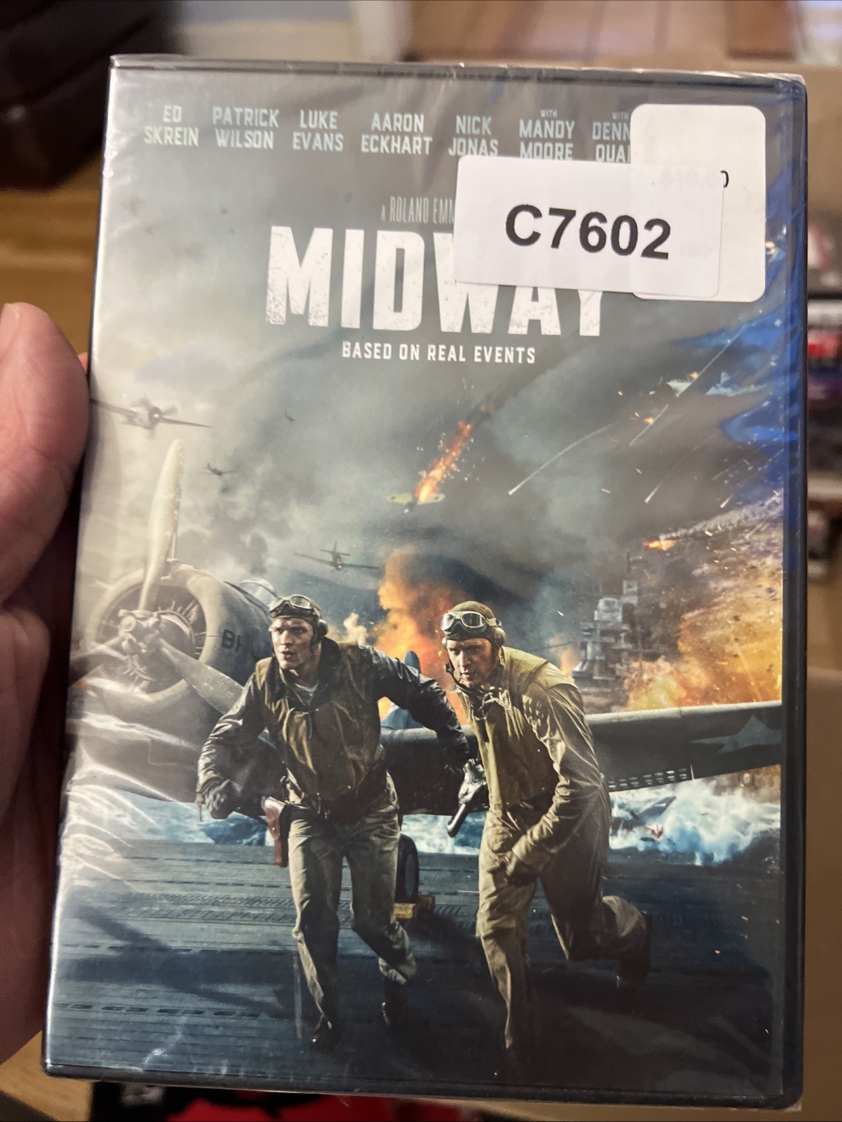 Midway DVD 2019 Movie New Featuring Woody Harrelson, Mandy Moore, Patrick Wilson
