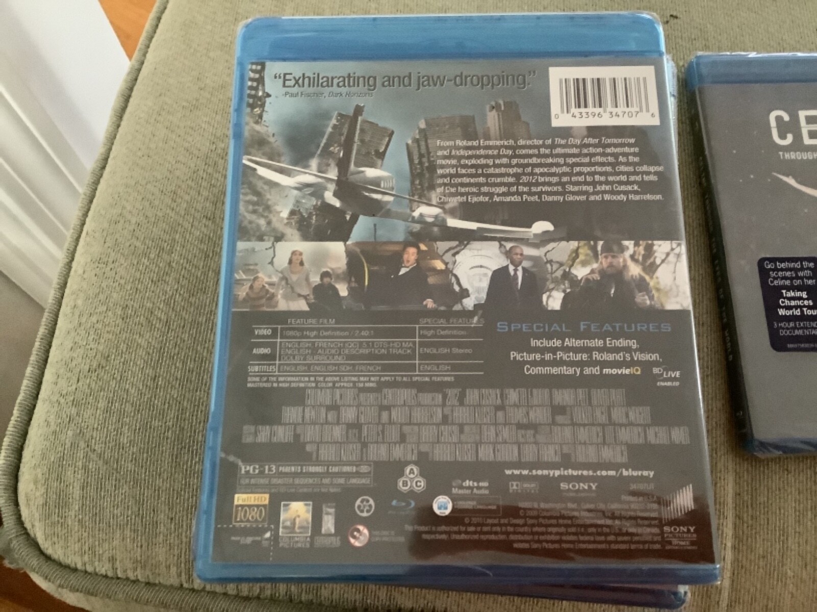 2012….Blu-Ray …New, Still Sealed !