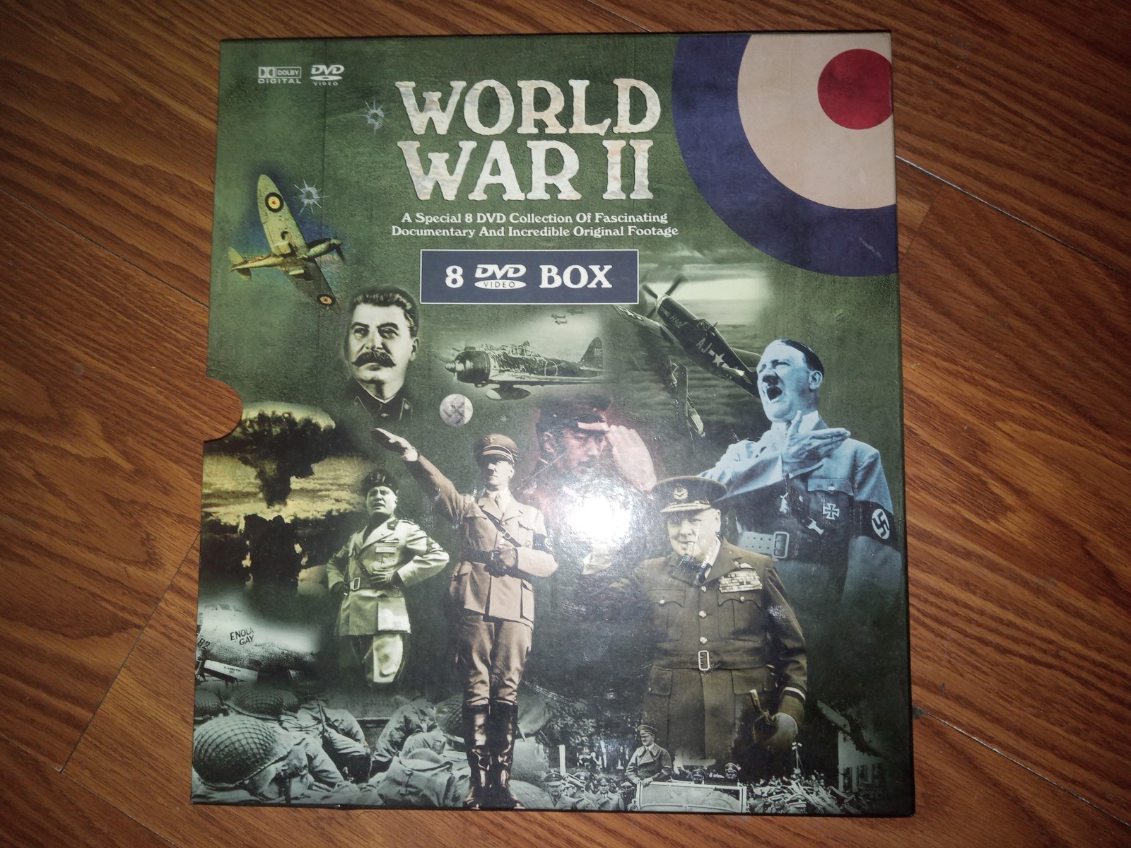 World War II 8 DVD Box Set Documentary History Military/War English NTSC