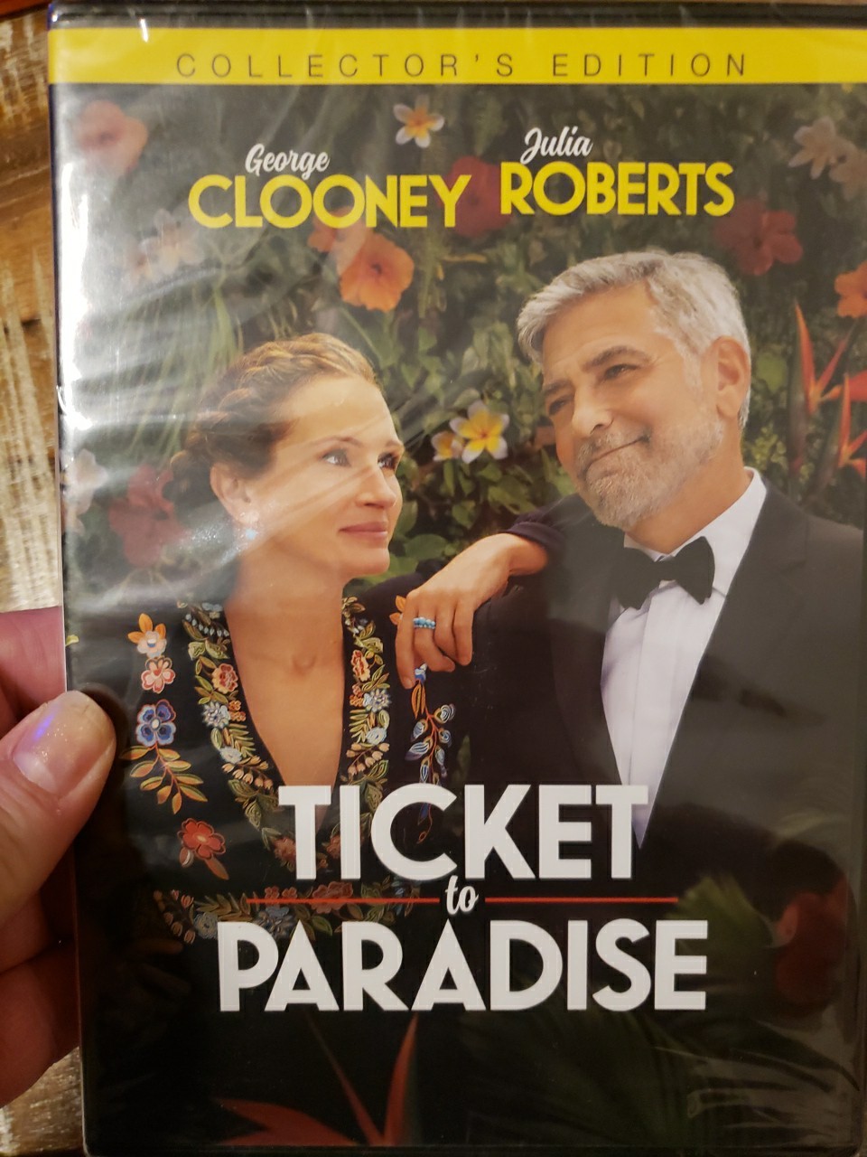 Ticket to Paradise DVD George Clooney Julia Roberts NEW Sealed Ships FREE