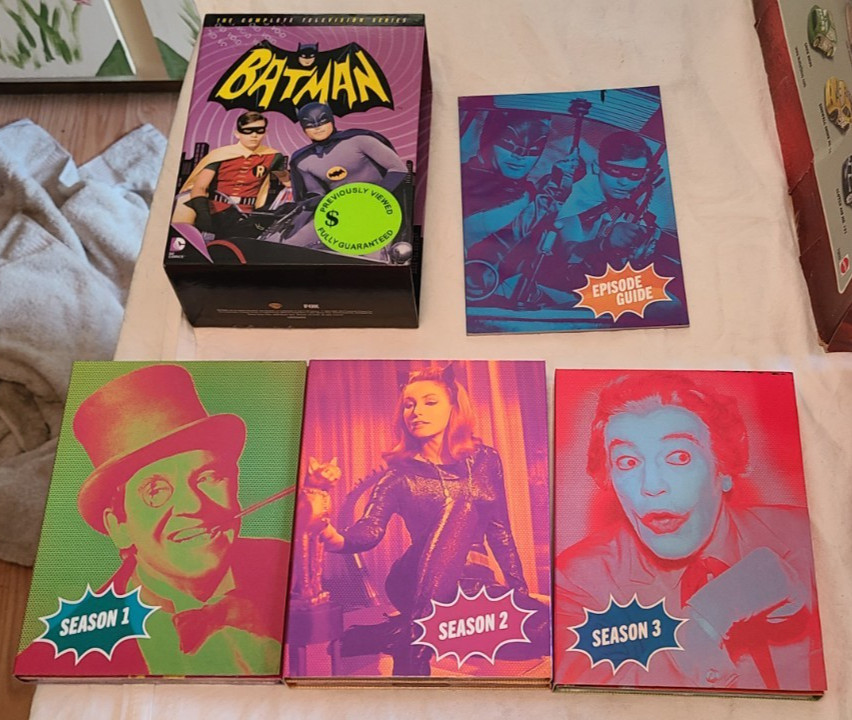 BATMAN The Complete Television Series DVD Box Set 1960’s